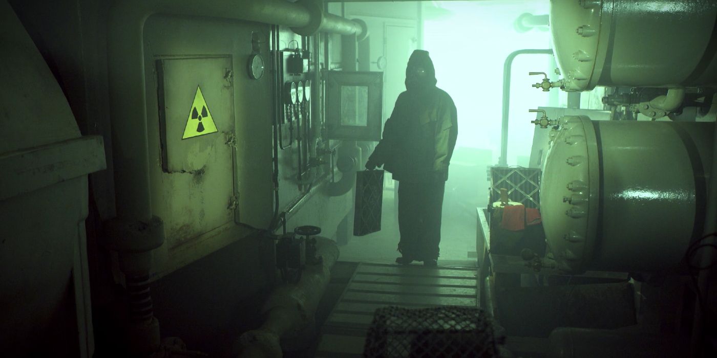 Mysterious Figure in The Bunker Looking At Player