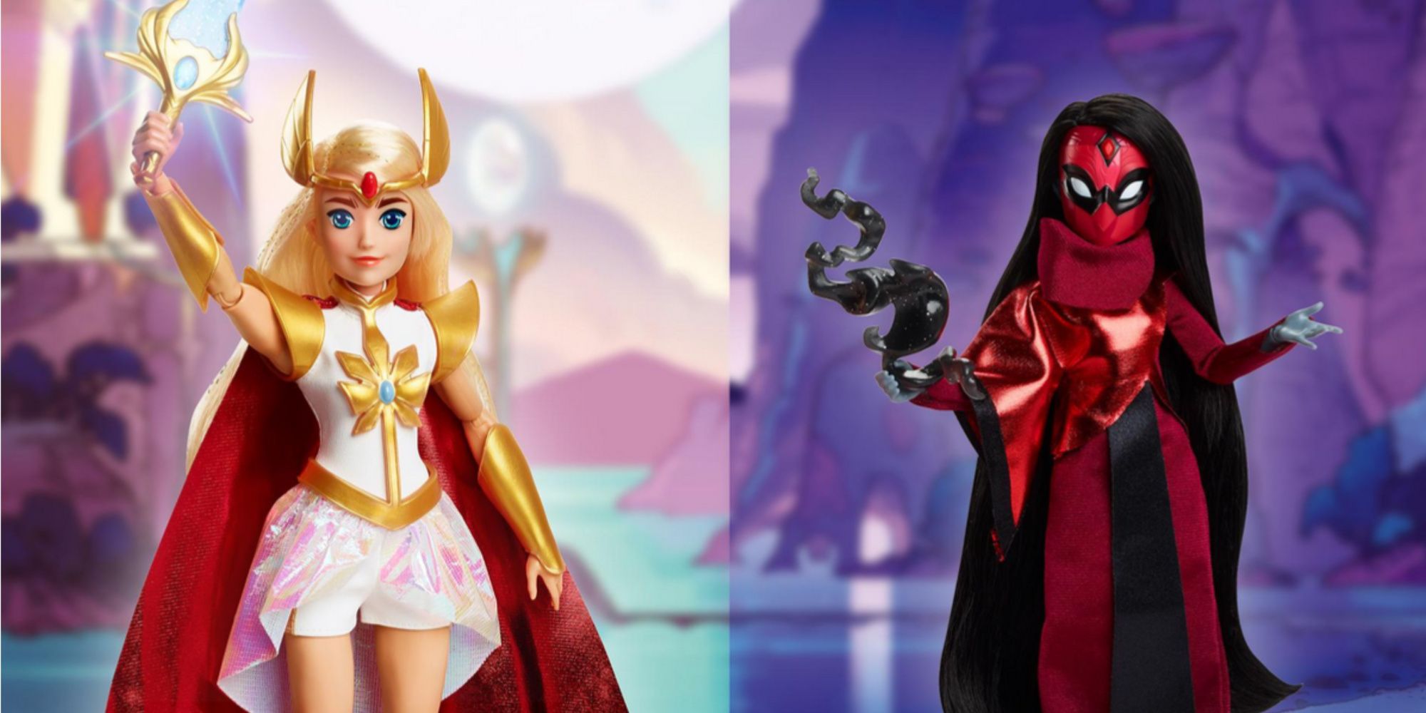 She-Ra and Shadow Weaver Dolls from SDCC 2019