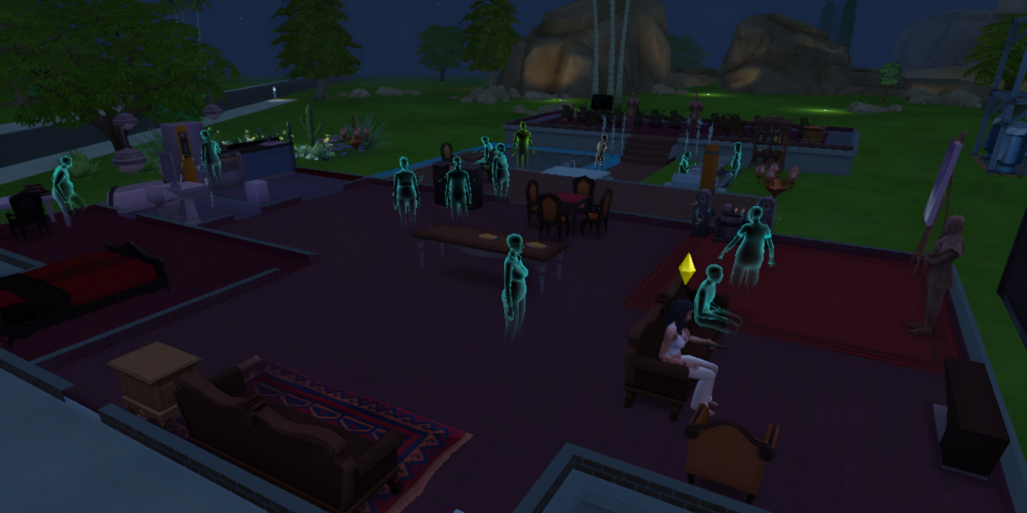 Sims 4 Thirteen Ghosts 