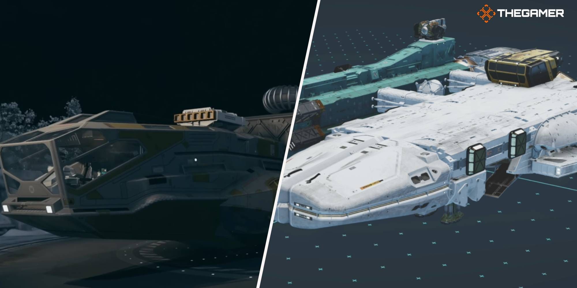 Starfield Best Ships Abyss Trekker and Razorleaf