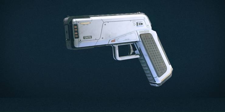 Starfield, Screenshot Of The Novalight Pistol