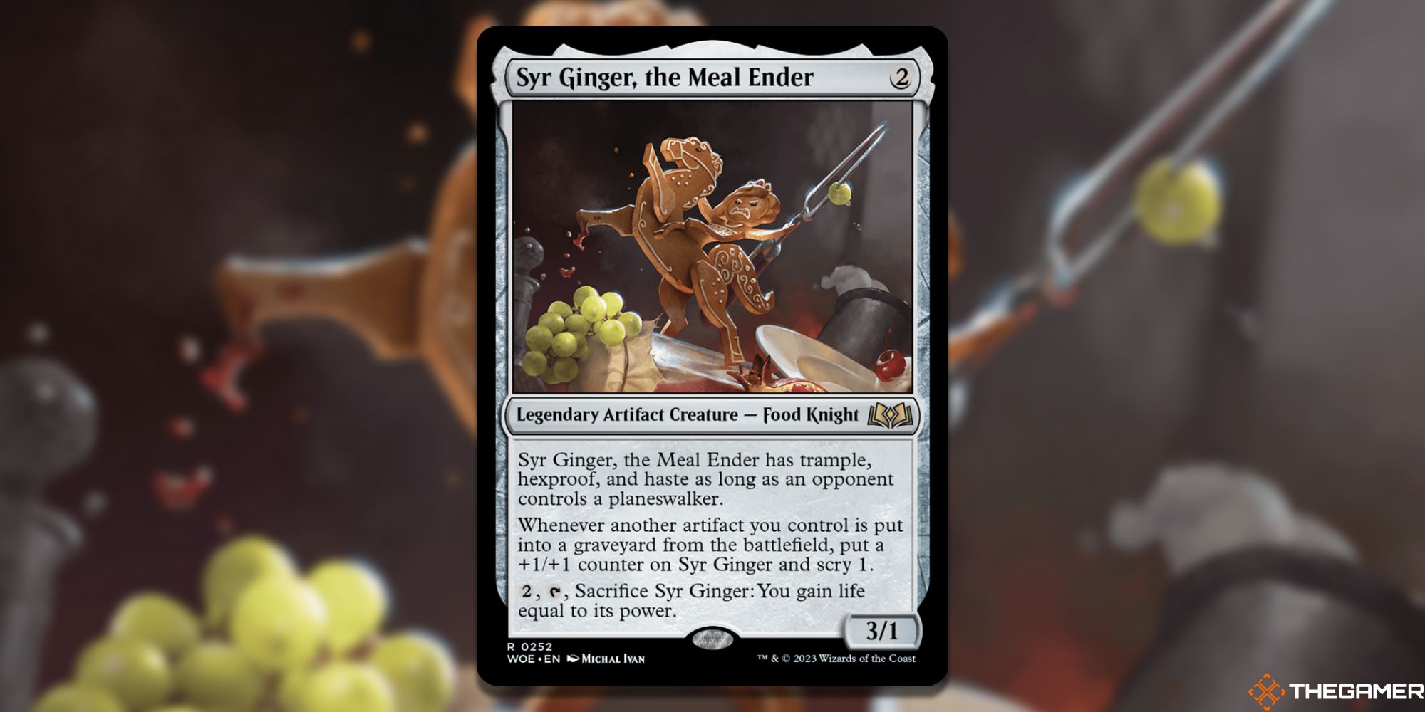 MTG: Syr Ginger, the Meal Ender card