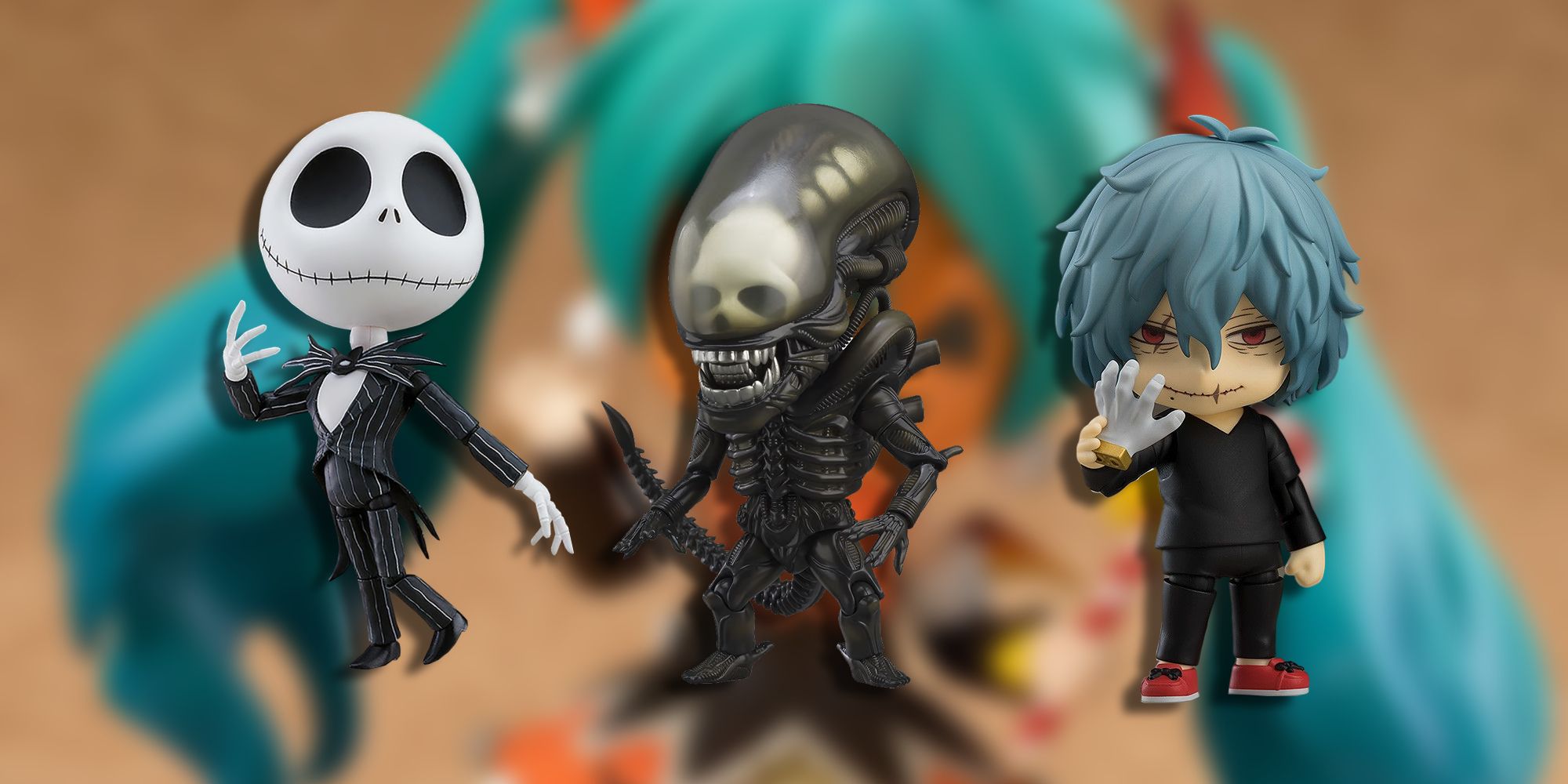 Nendoroid Best Horror figures Jack Skellington, Alien, Shiguraki
