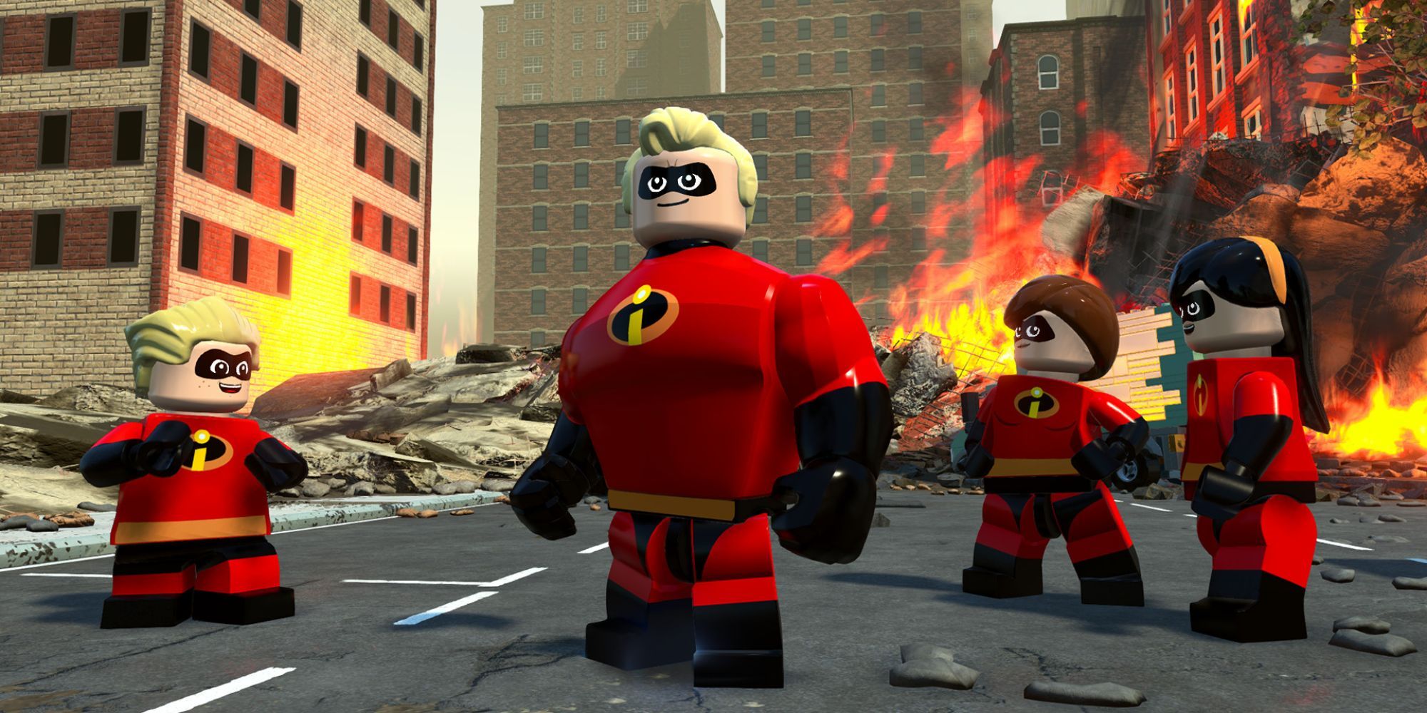 The Parr Family In Lego The Incredibles