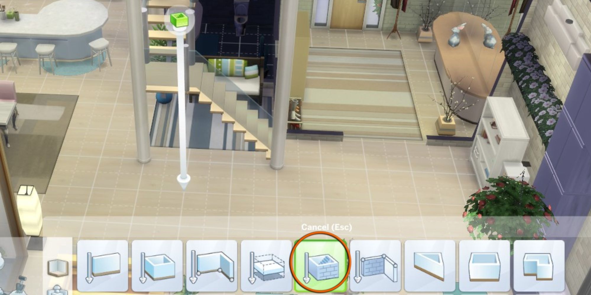 using the basement tool in the sims 4