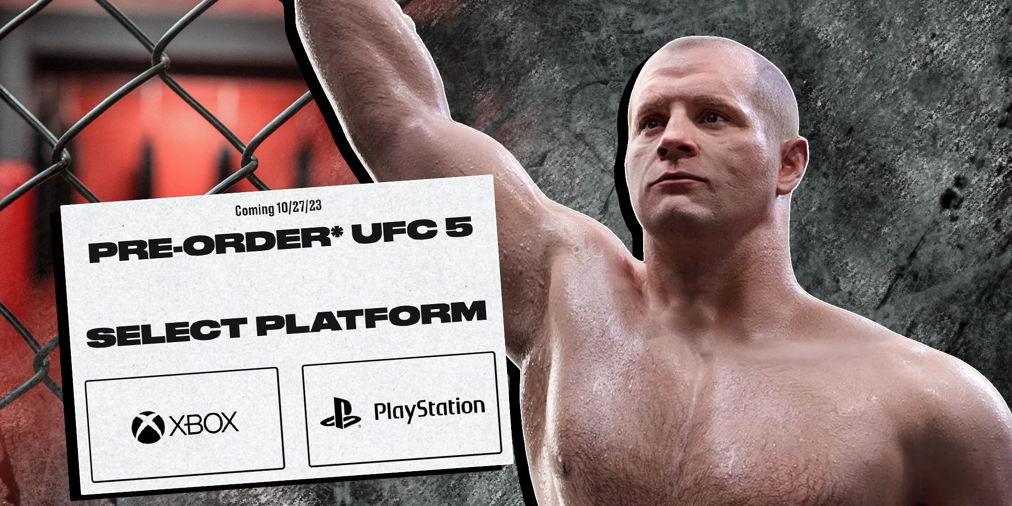 ufc 5 pre-order details and in-game fighter raising his hand