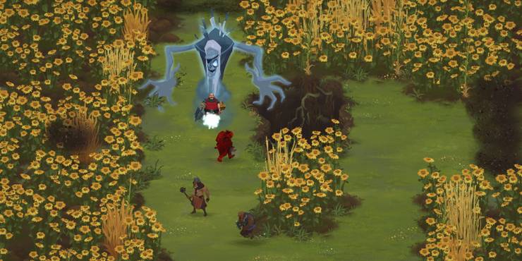 Baba Yaga Chasing Ivan in Yaga Video Game