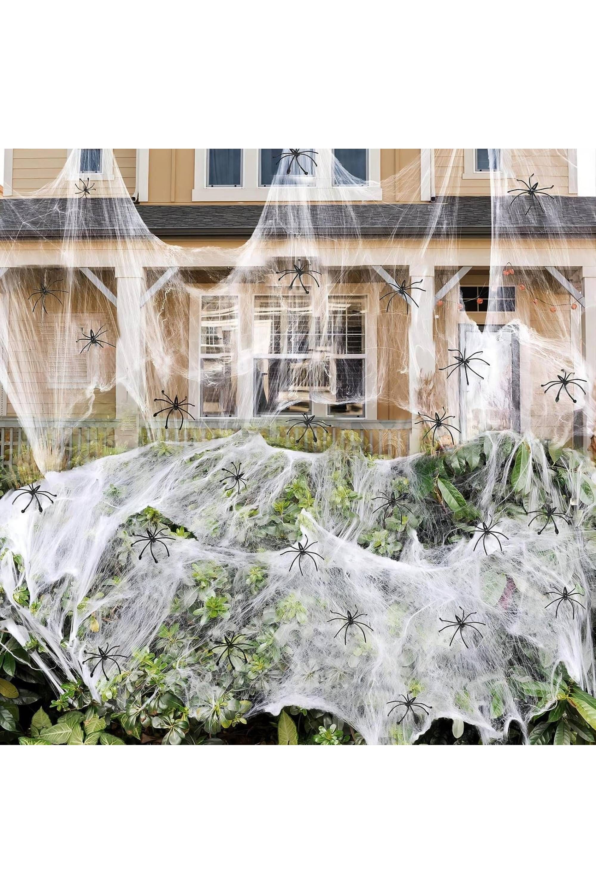 Zpisf Super Stretch Cobwebs For Halloween 