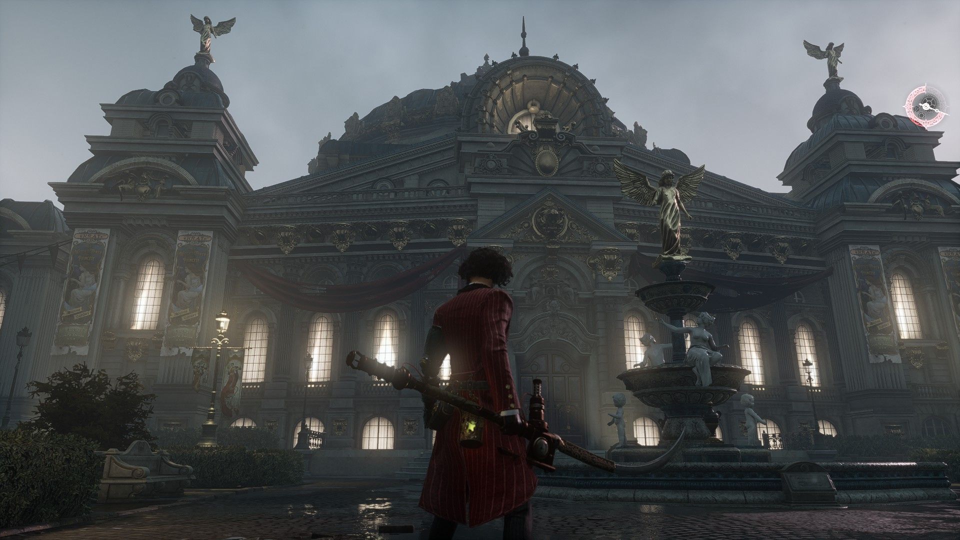 P Stands In Front Of The Estella opera House in Lies of P