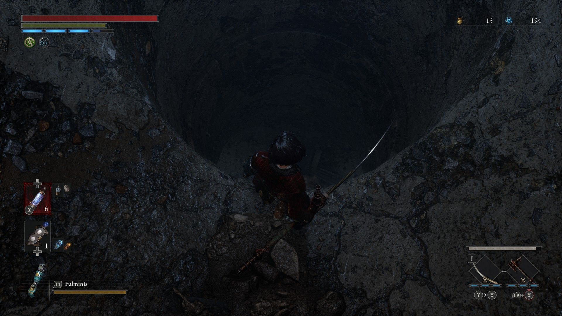 P finds entrance to a secret path below Rosa Isabelle Culvert in Lies of P