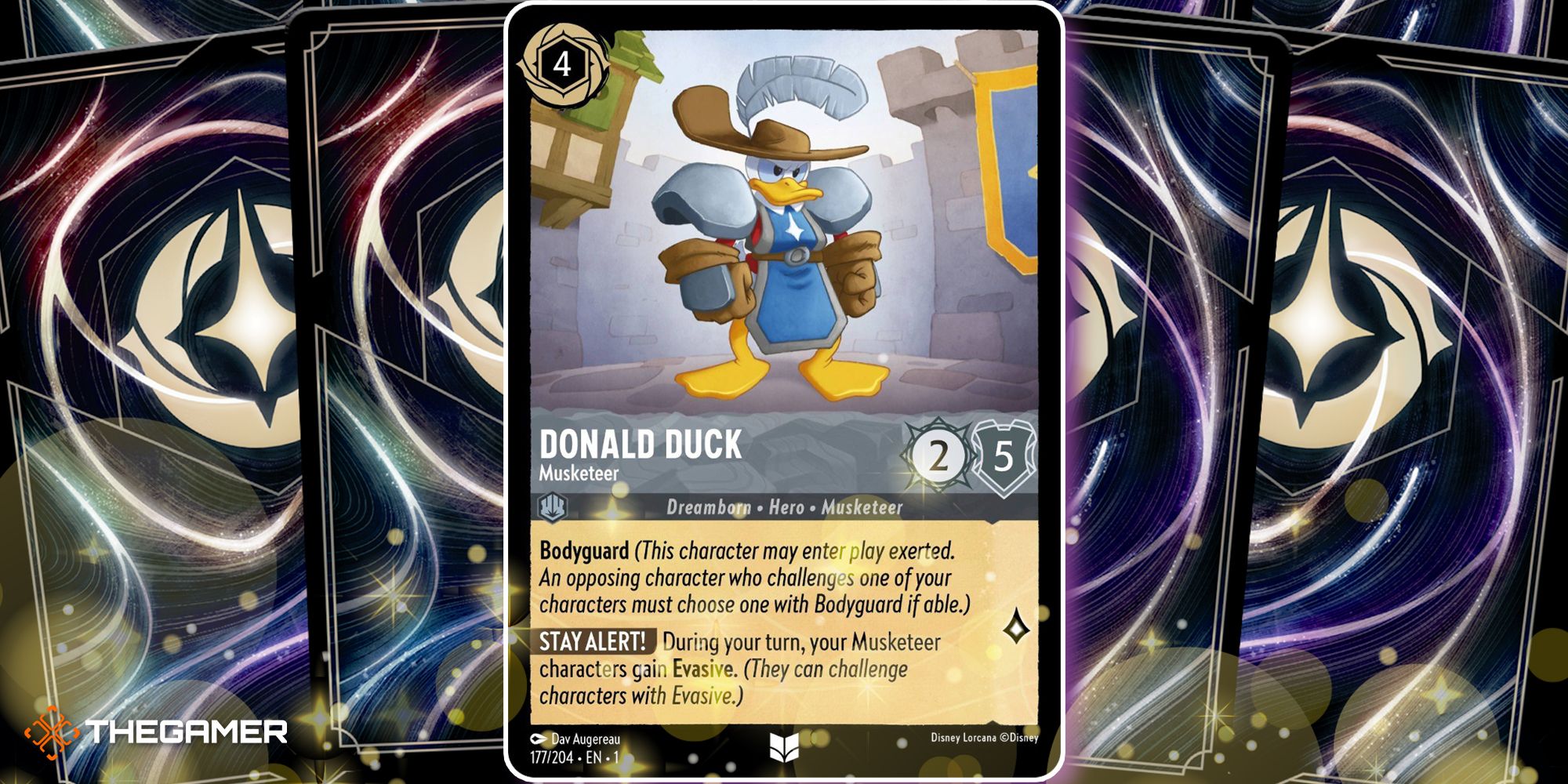 Disney Lorcana TCG Gamescom 2023 Promo Goofy Musketeer 12/P1 EN 1, IN HAND  NM