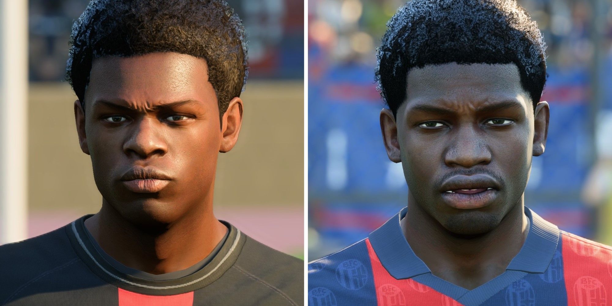 An image of Madi Monamay and Wisdom Amey in EA Sports FC 24