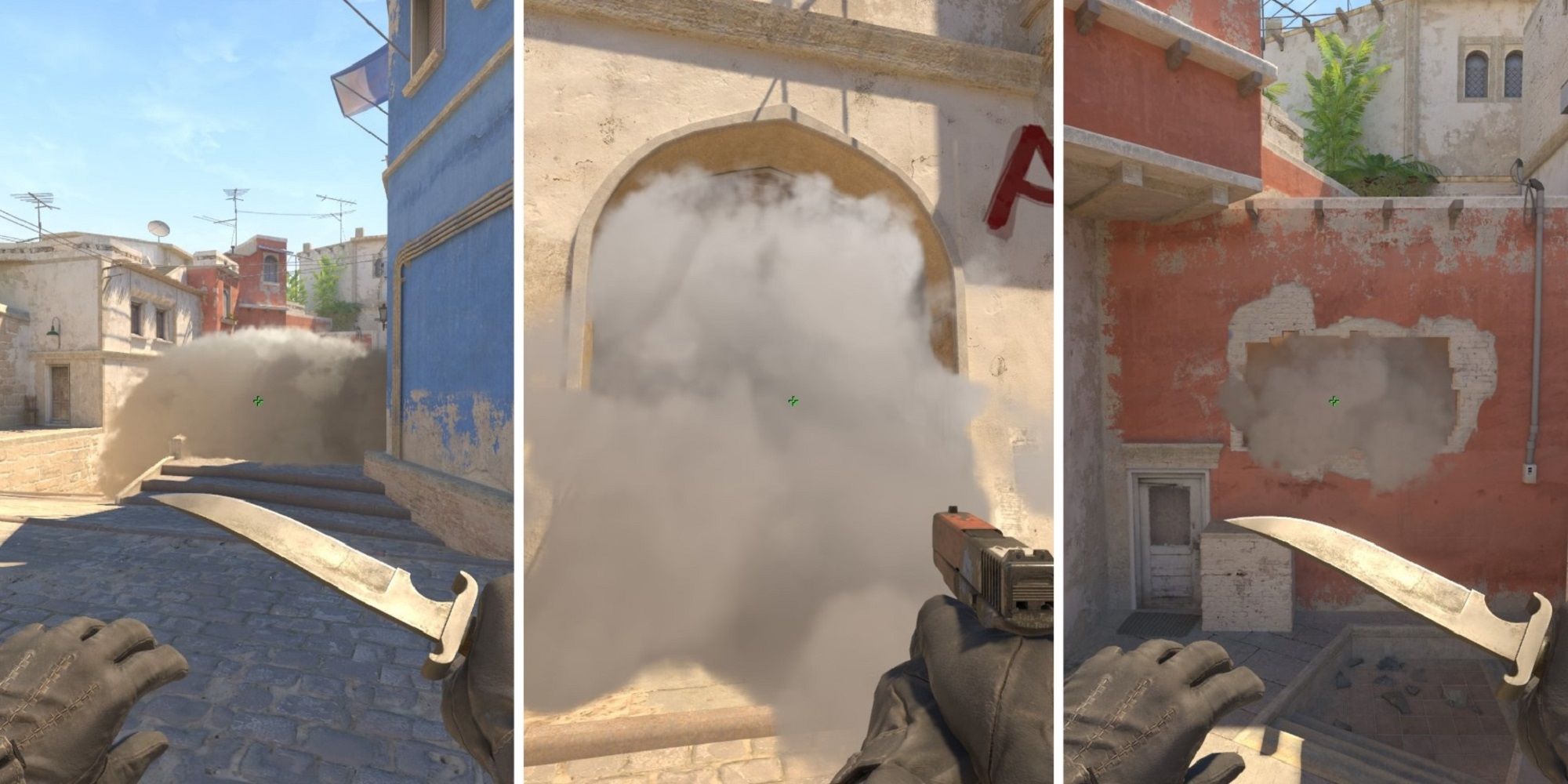An image of the best Mirage smokes in CS2