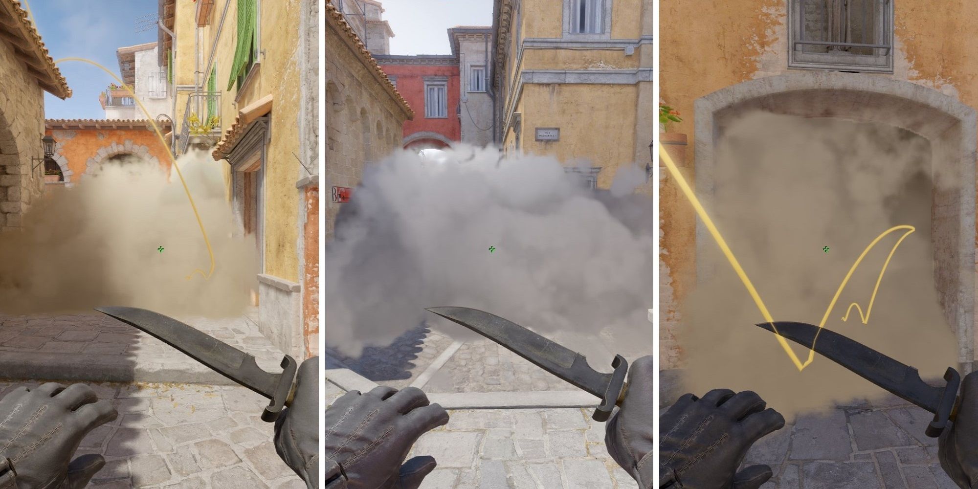 An image of the best smokes in CS2