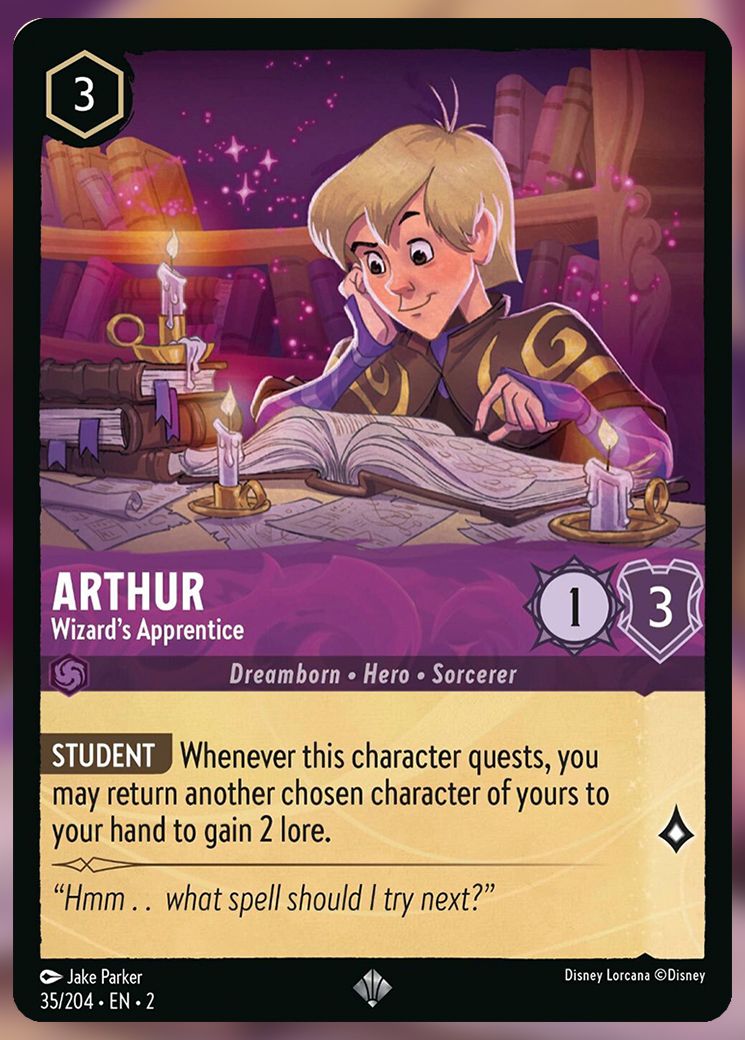 Arthur, Wizard's Apprentice