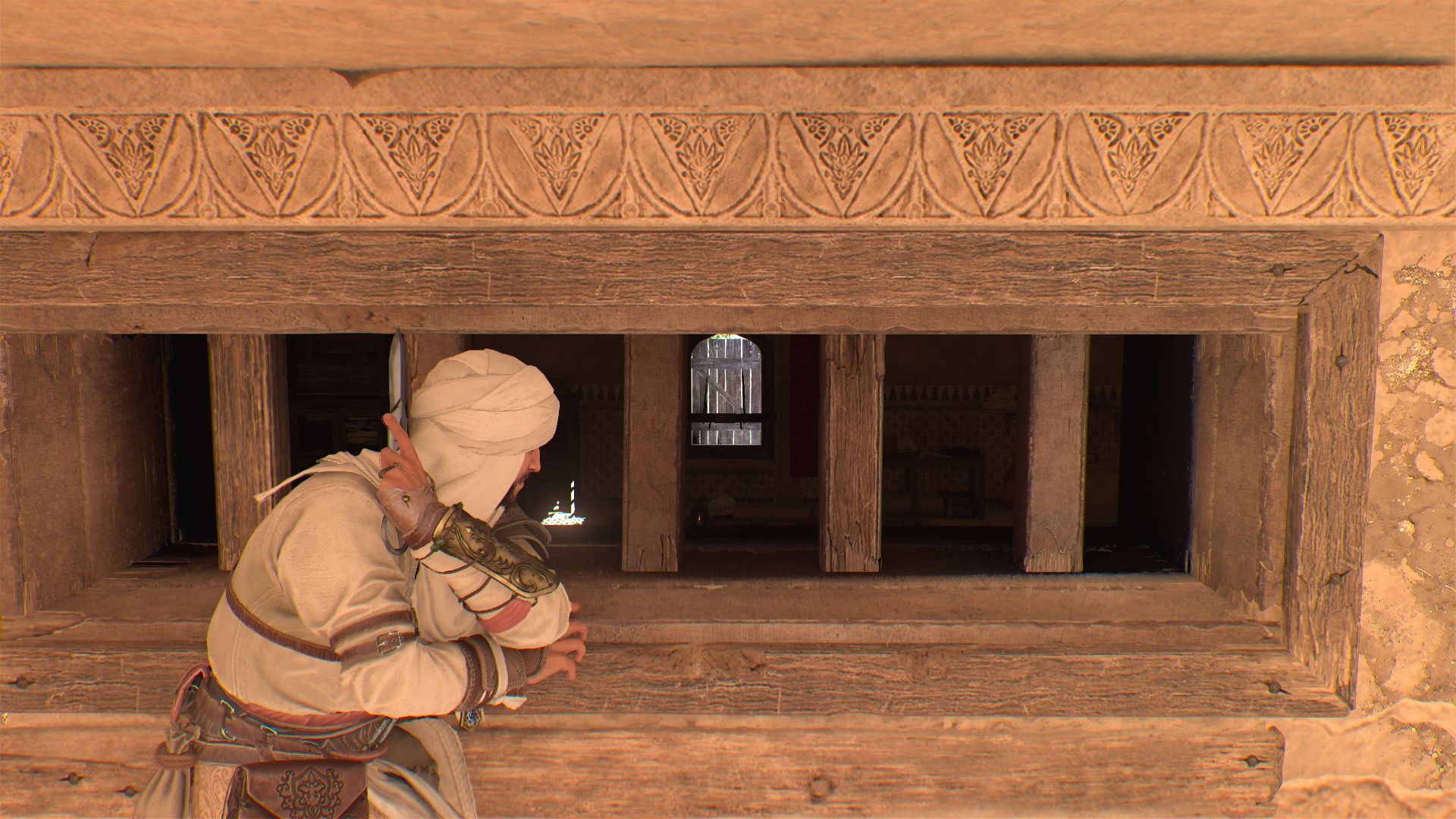 Assassin's Creed Mirage, Unbarring the window in Al-Azhdaha's Laboratory