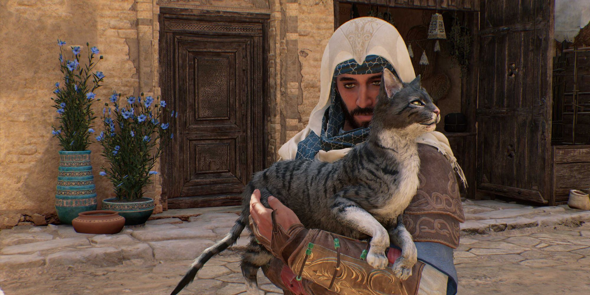 Assassin's Creed Mirage Features a Cat With an Assassin's Creed