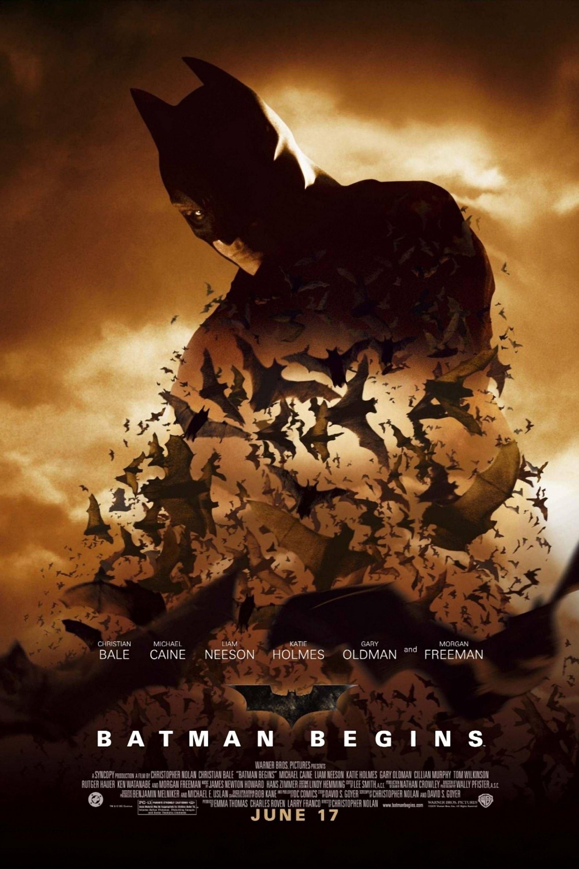 Batman Begins Theatrical Poster