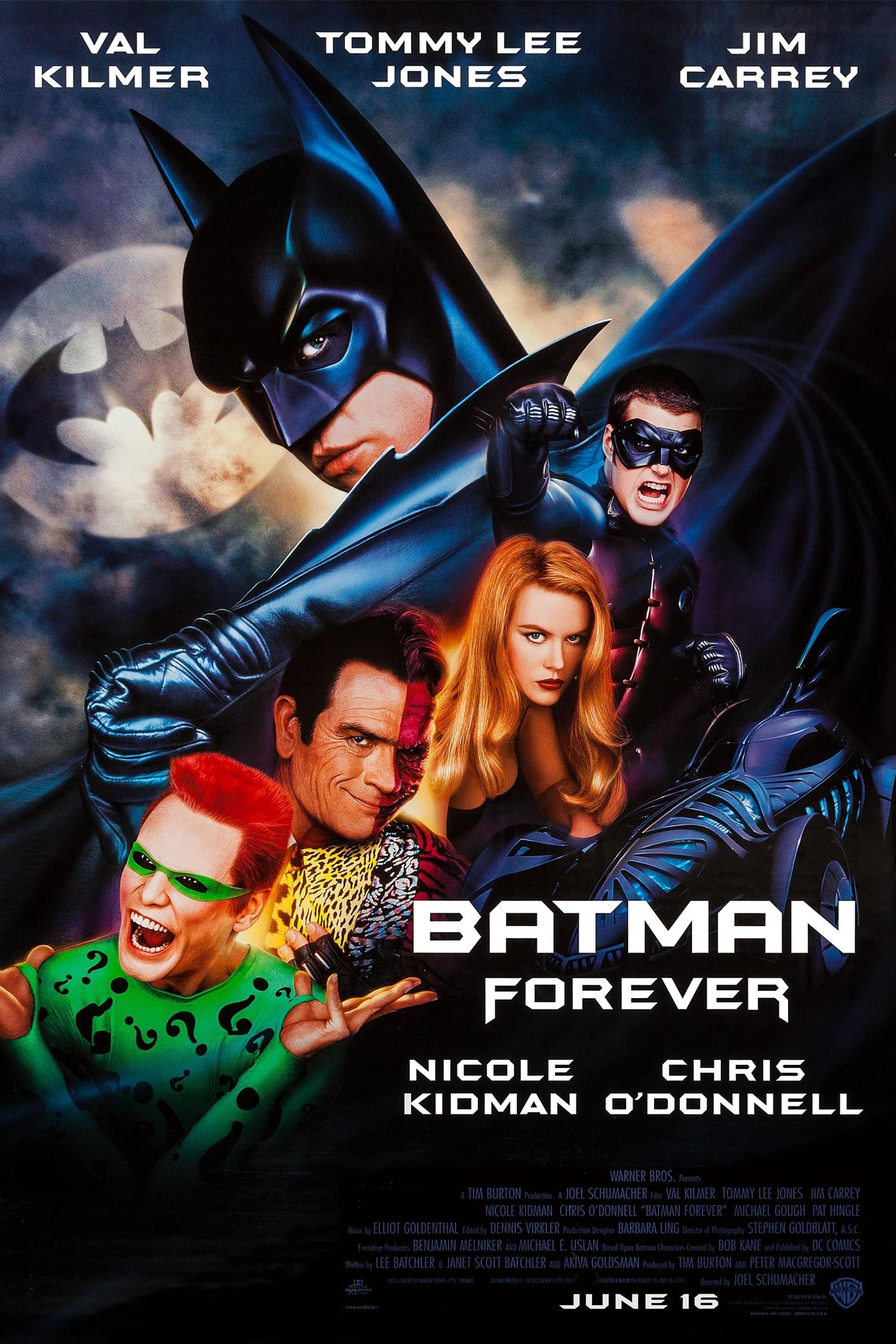 Batman Poster of the theater forever