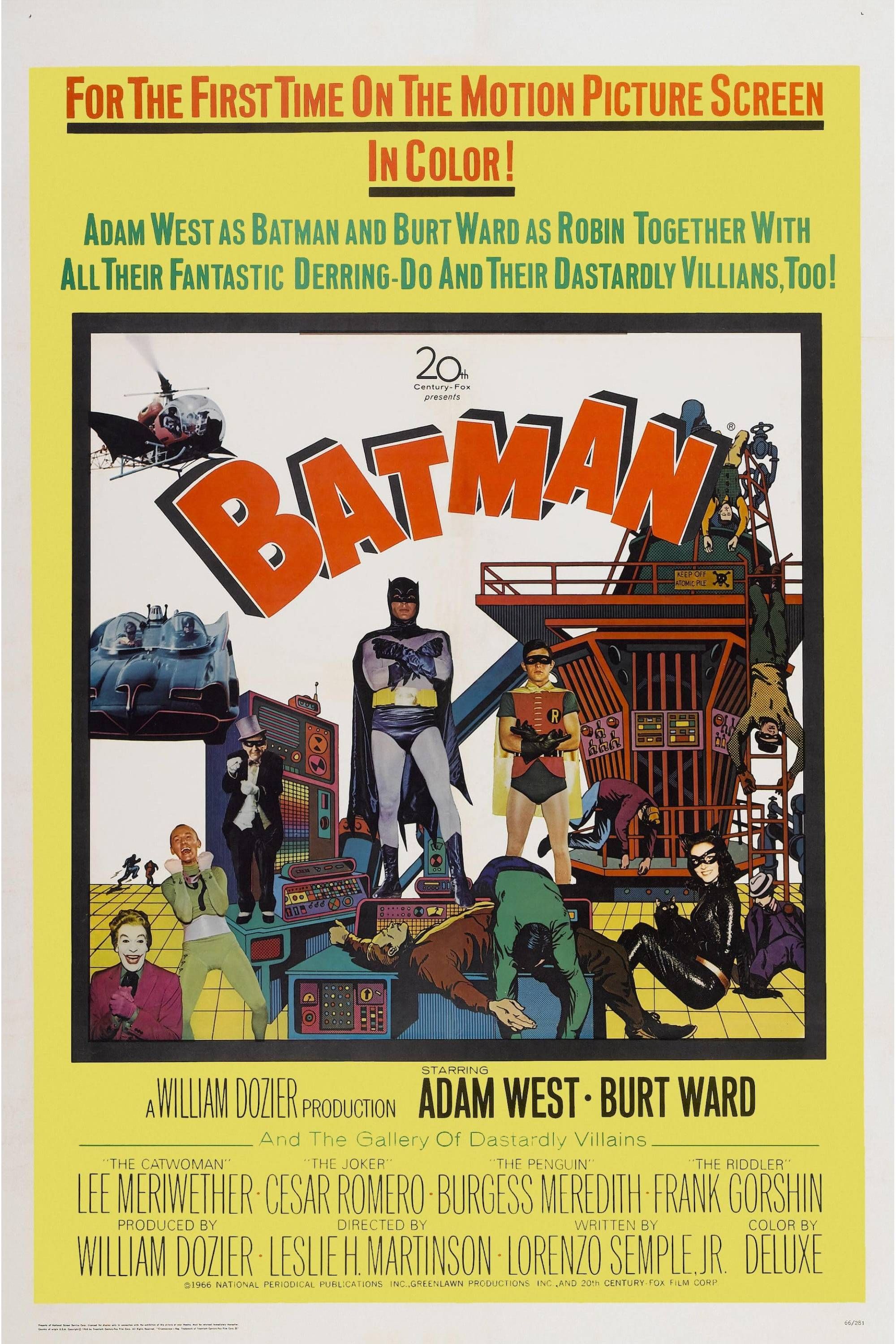 Batman The Movie Theatrical Poster