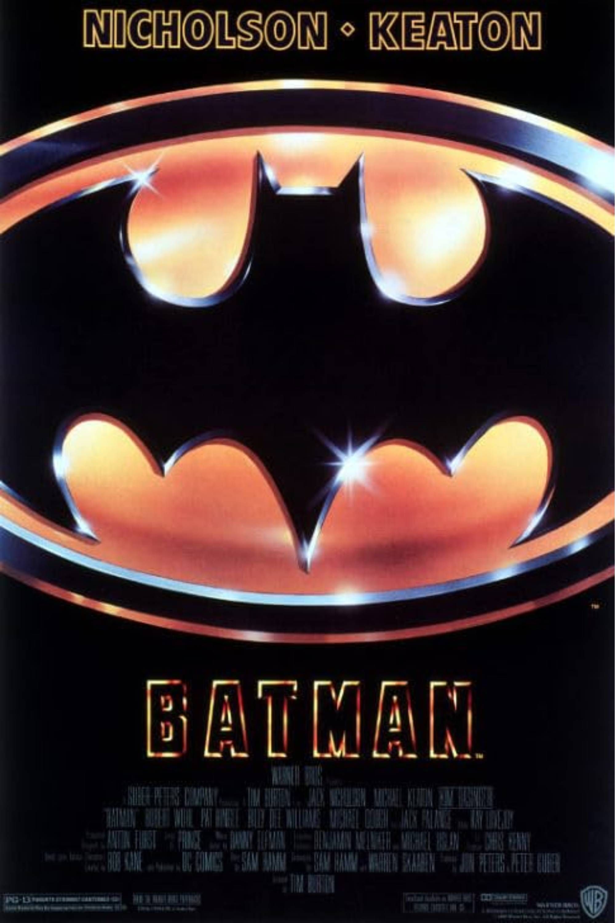 Batman 1989 Theatrical Poster