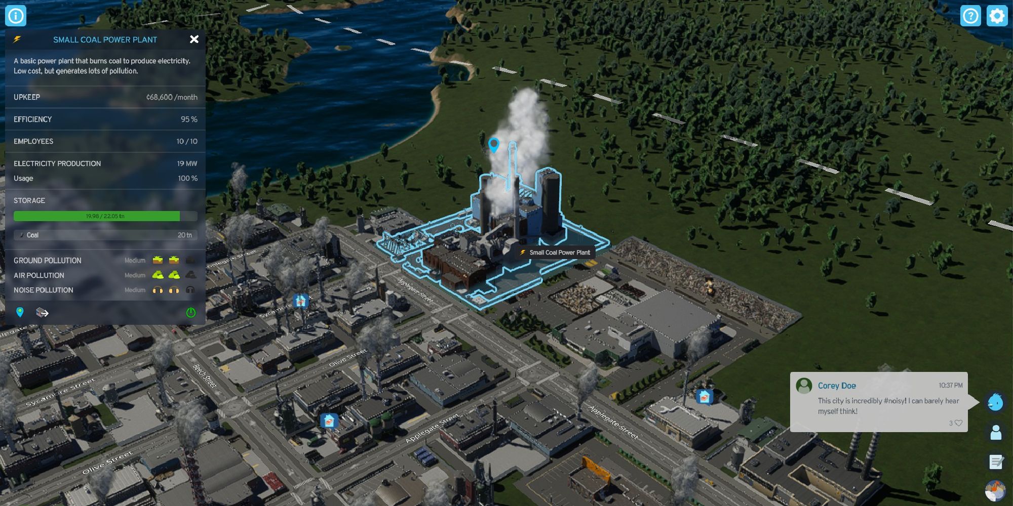 cities skylines 2 coal plant