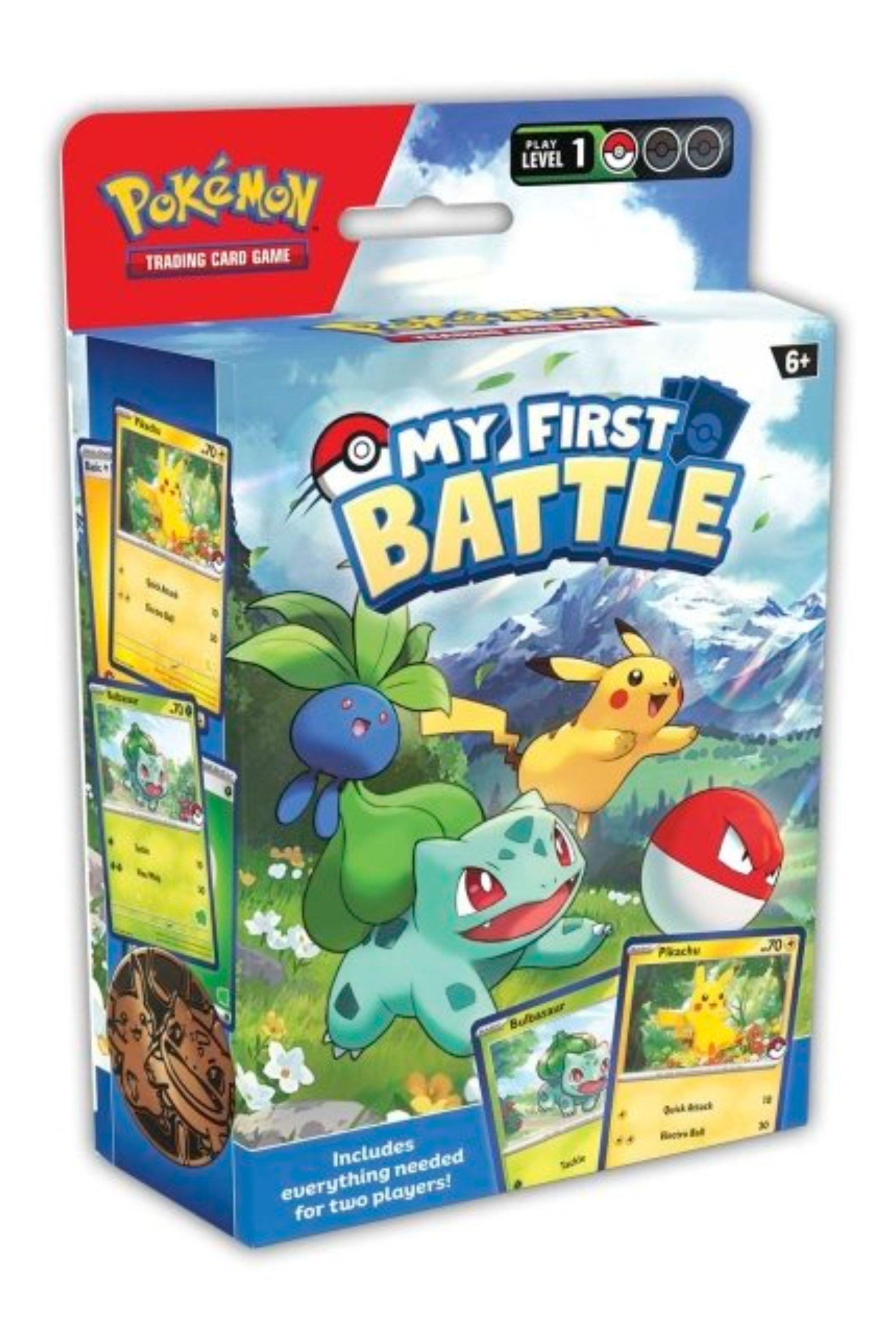 pokemon tcg: my first battle pikachu and bulbasaur set