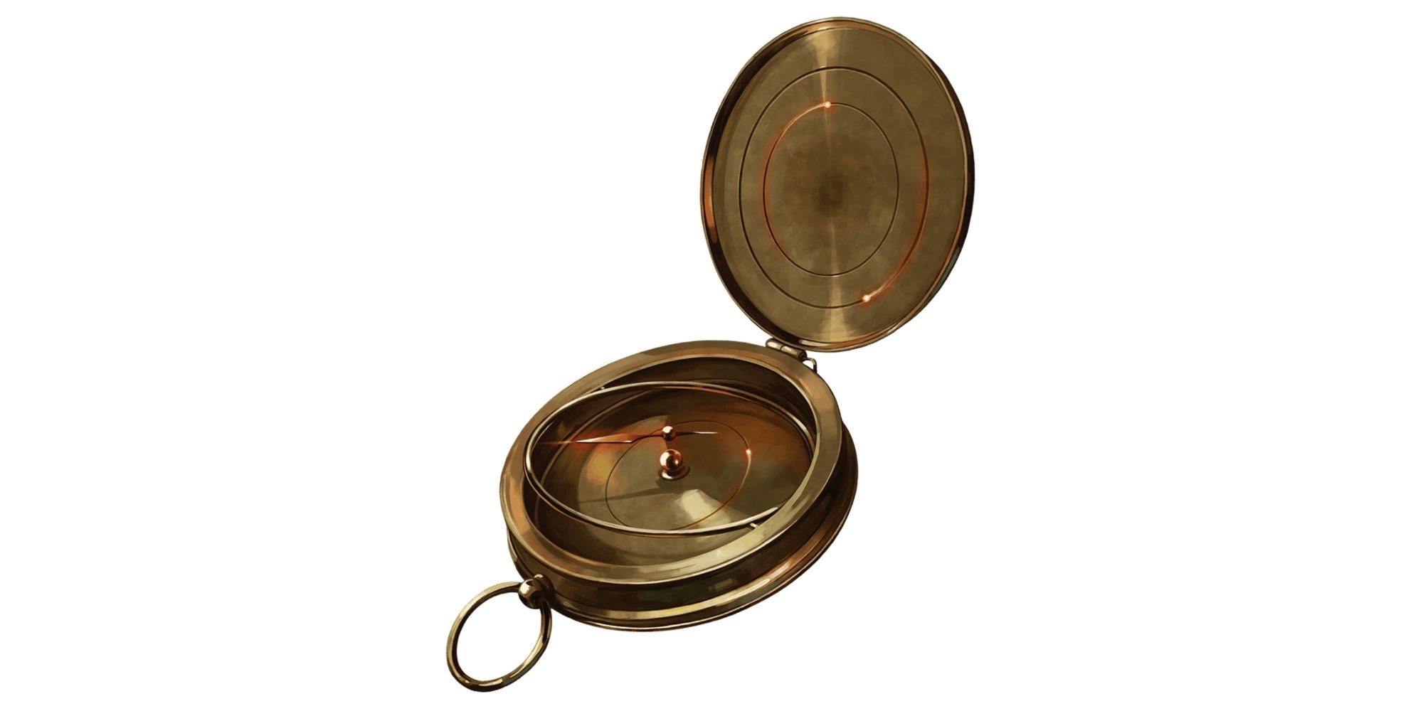 An open Portal Compass Magic Item from Dungeons & Dragons.