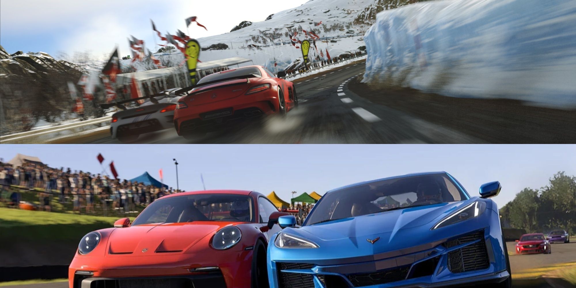 Forza Motorosport and Driveclub