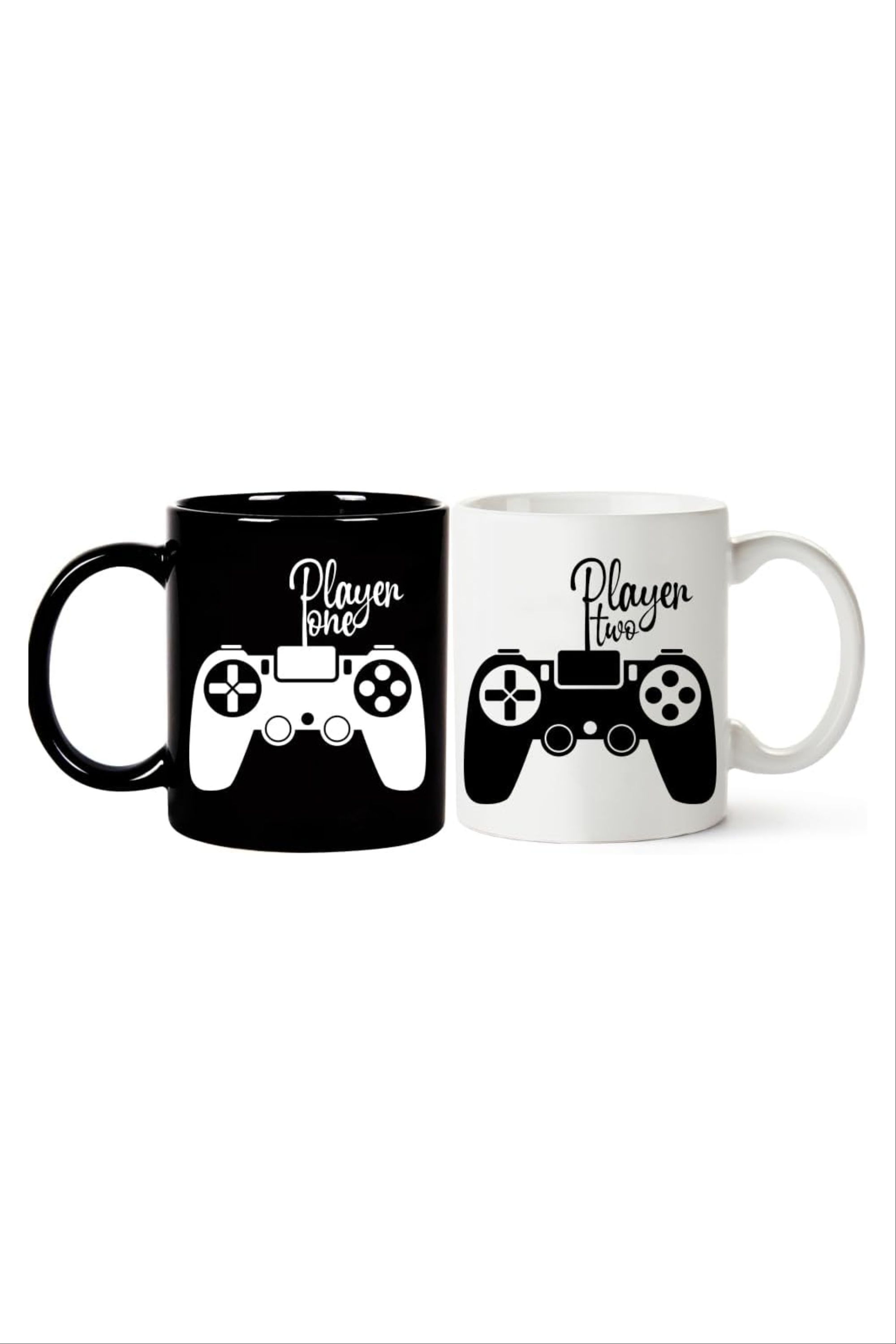 Player One Player Two Gamer Couples Mug