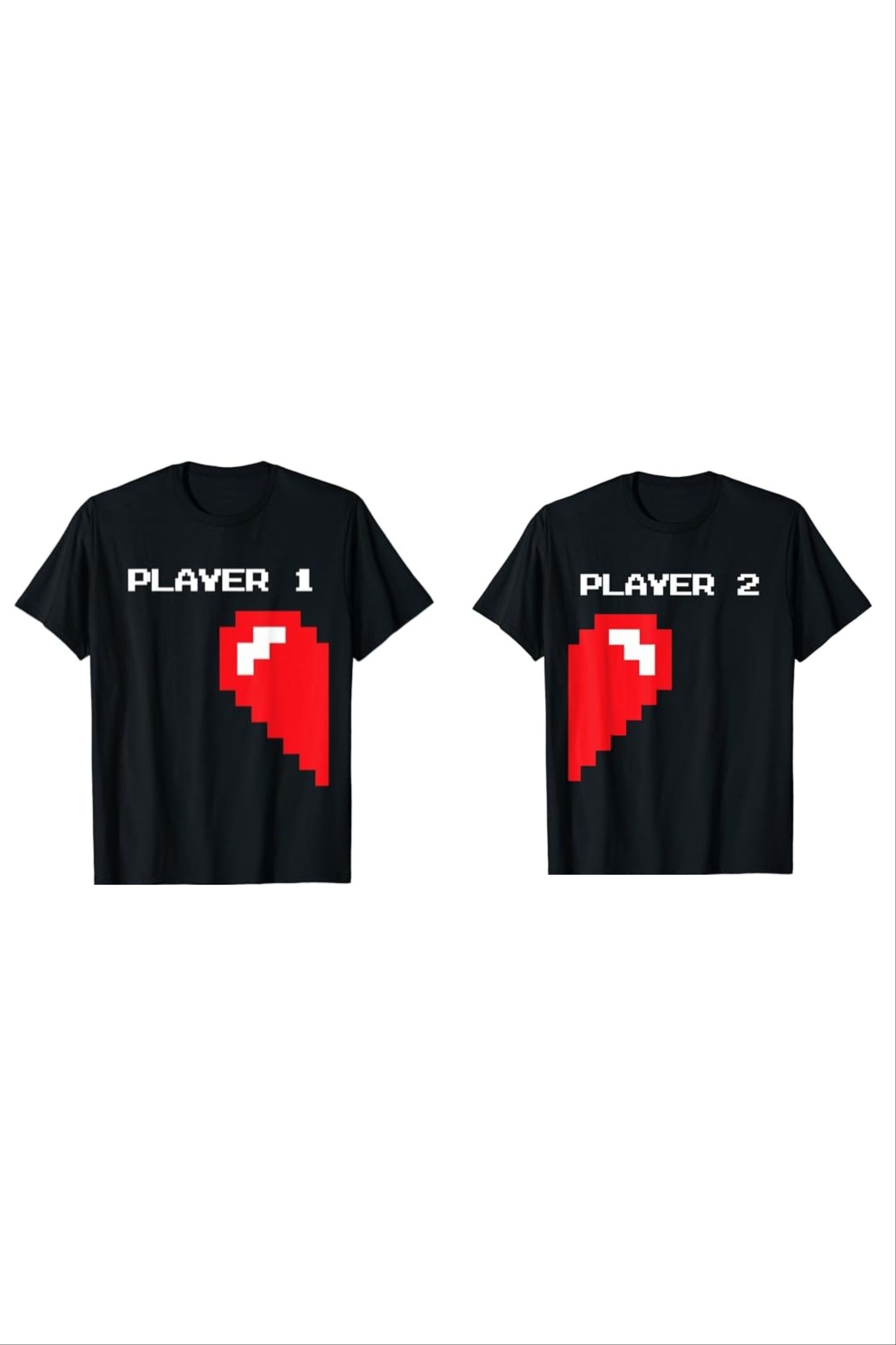 Matching Gamer Couple T-shirts