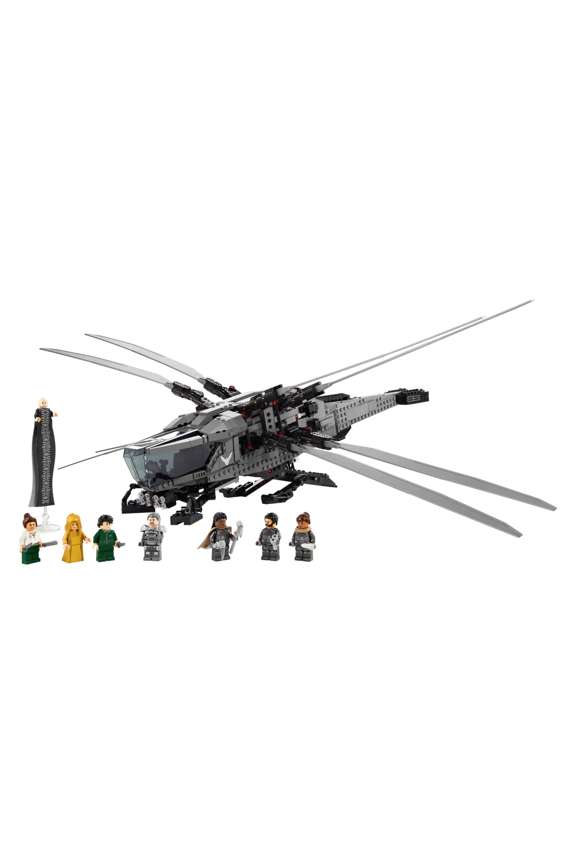 Dune Atreides Royal Ornithopter Lego-Set mit Minifiguren