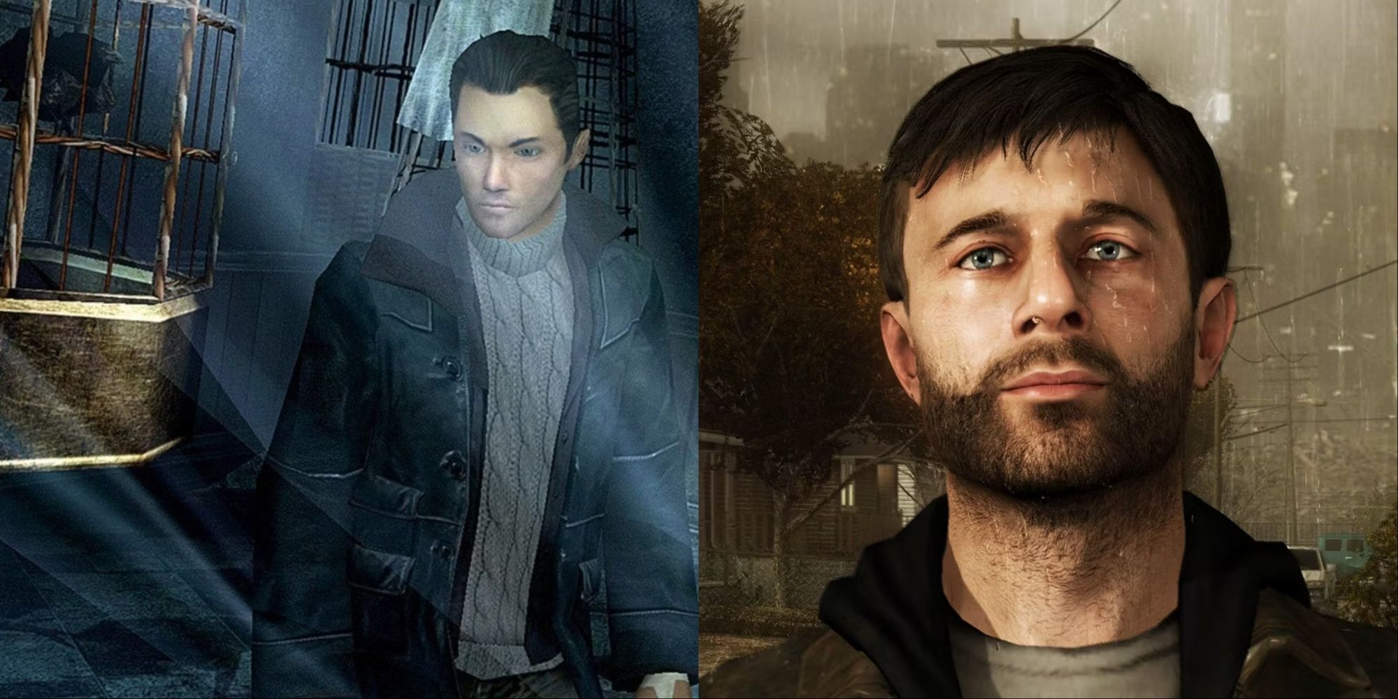 Fahrenheit: Indigo Prophecy And Heavy Rain footage of the protagonists