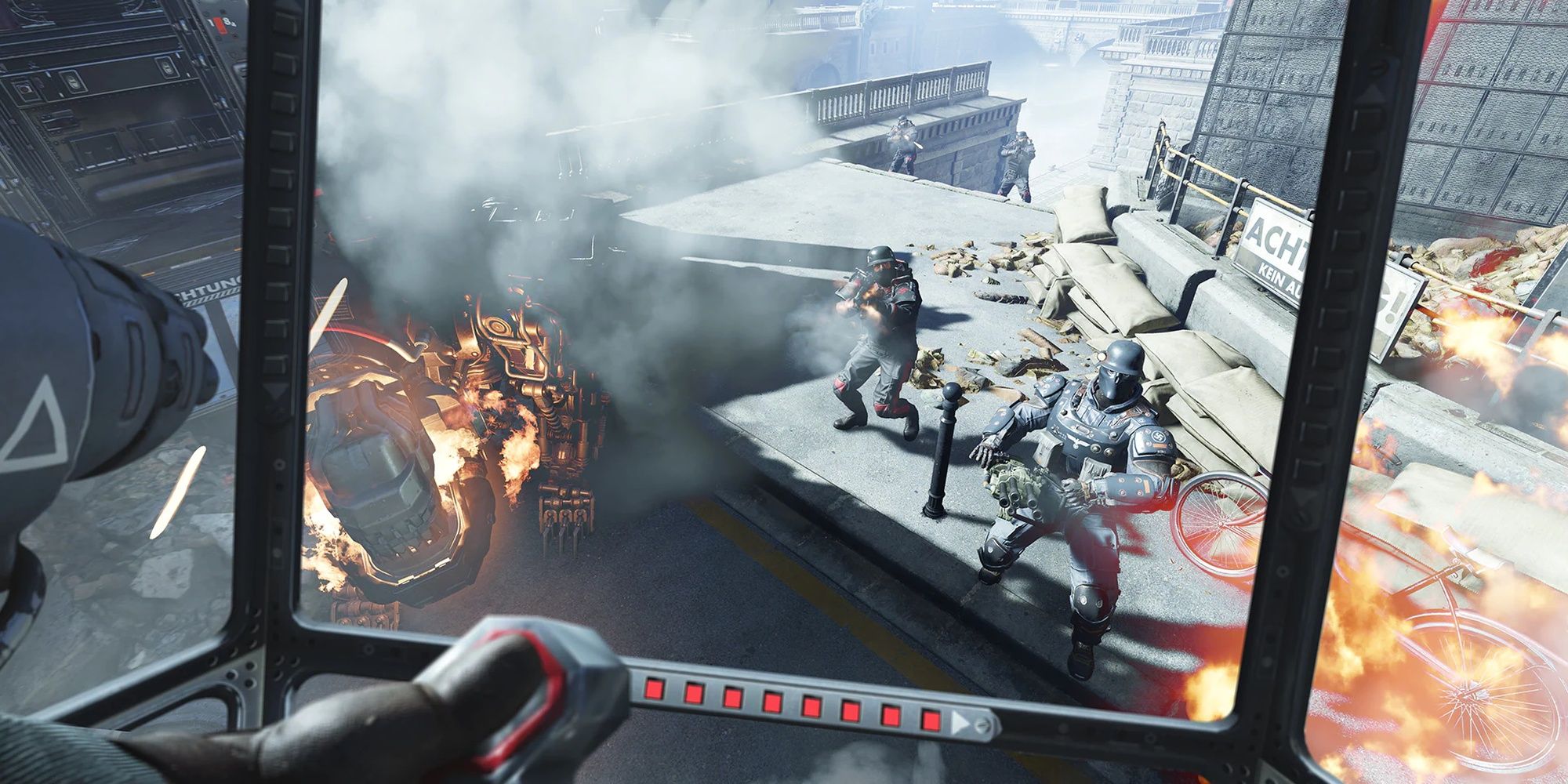 Wolfenstein: Cyberpilot - Using The Cyber Controller To Kill Nazis With Their Own Mechs