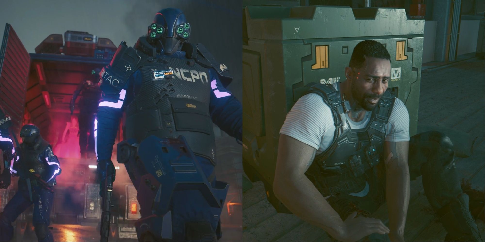 Cyberpunk 2077 Phantom Liberty Black Steel In The Hour Of Chaos Walkthrough Featured Split Image Maxtac and Reed