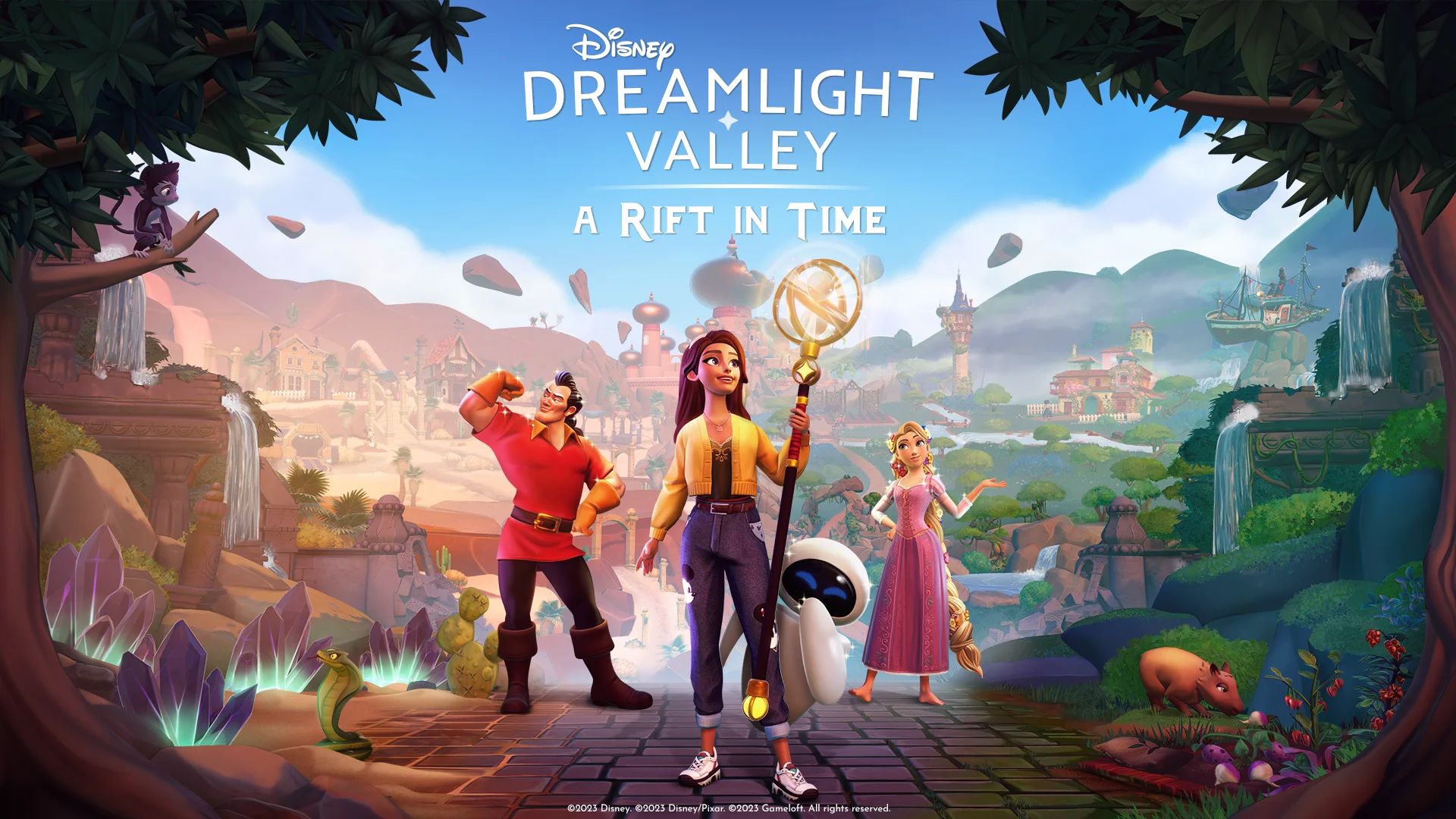 Disney Dreamlight Valley A Rift In Time Expansion Pack Promotional Art