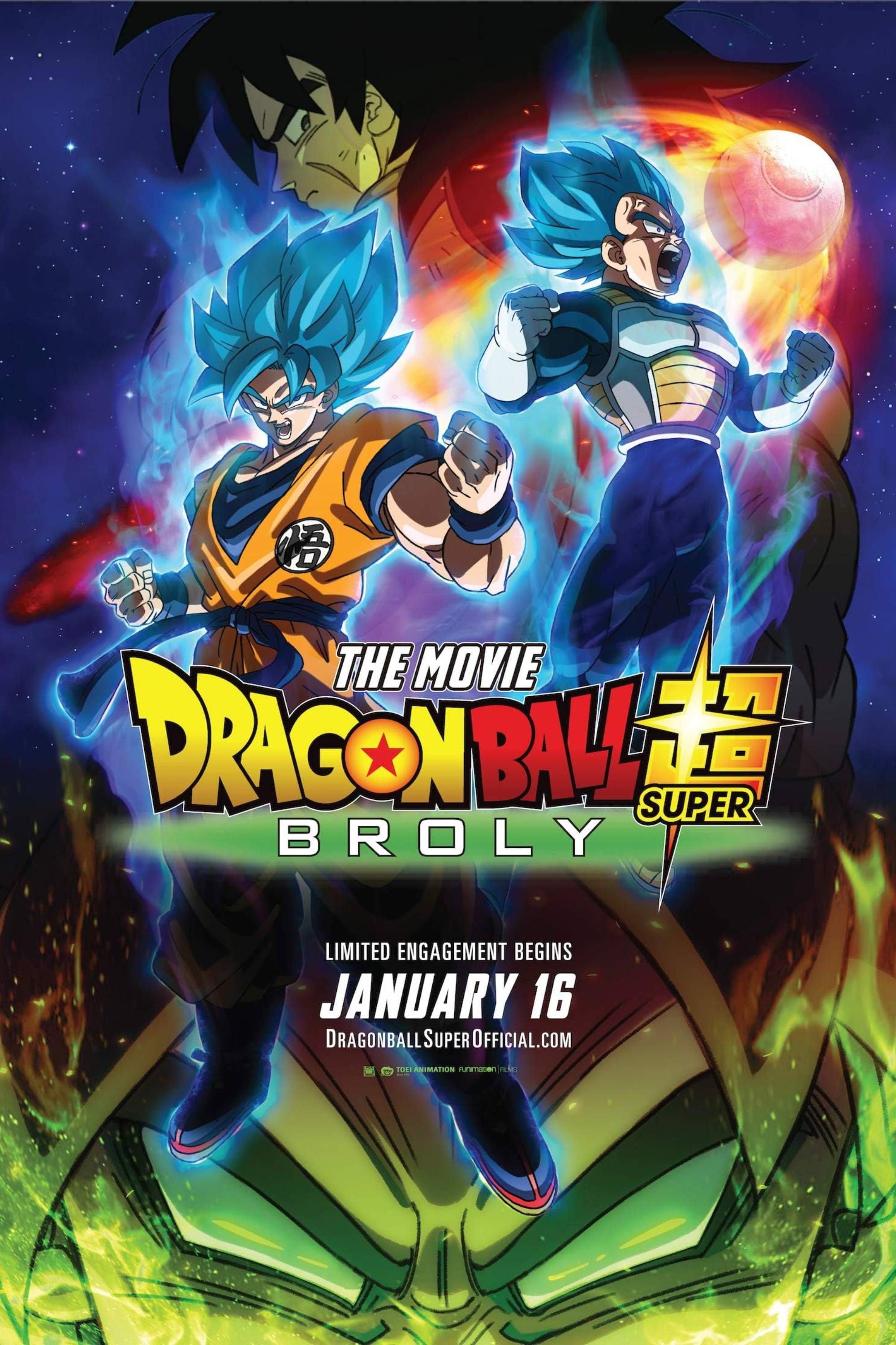 Dragon Ball Super Broly Theatrical Poster