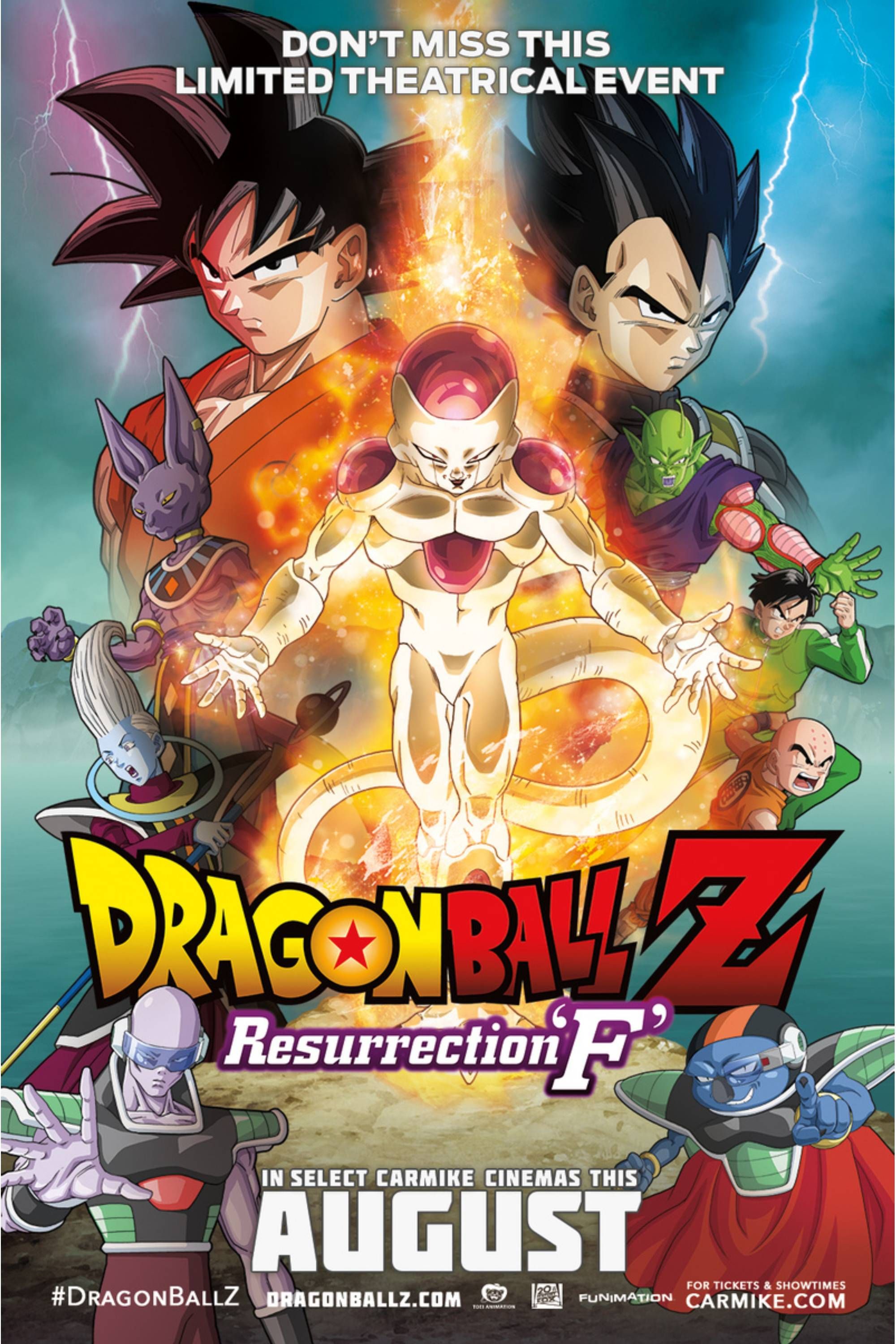 Dragon Ball Z Resurrection F Poster