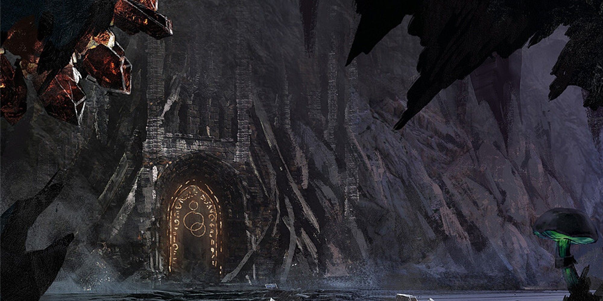 Dungeons & Dragons Arcane Gate Entrance In The Underdark