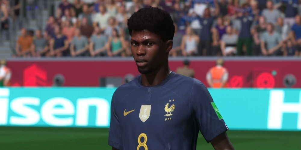 EA Sports FC 24, Aurelien Tchouameni In Action For France