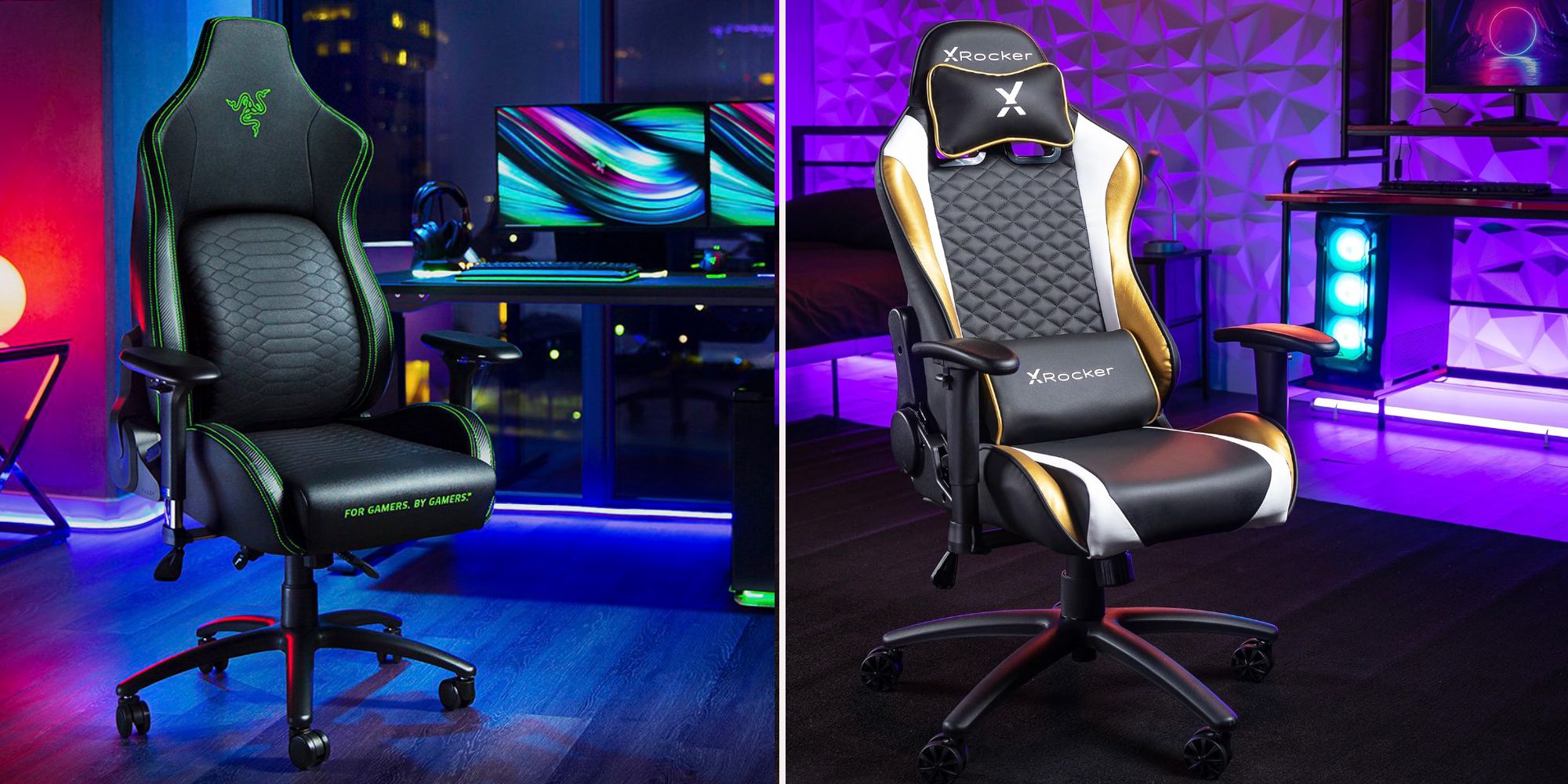 Razer Gaming Chairs: Ergonomic Chair, Home/Office Desk Chair