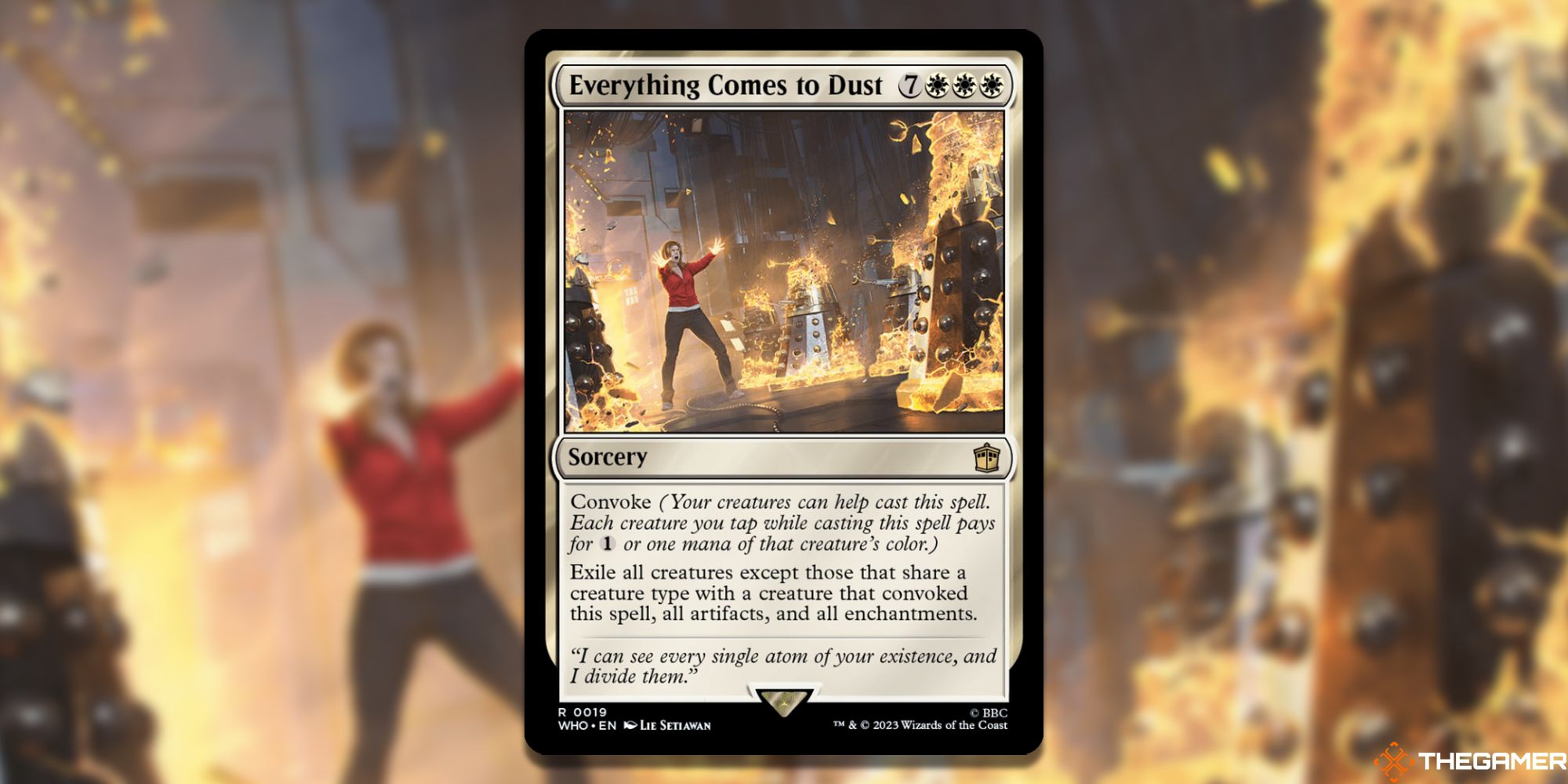 MTG: Everything Comes to Dust card