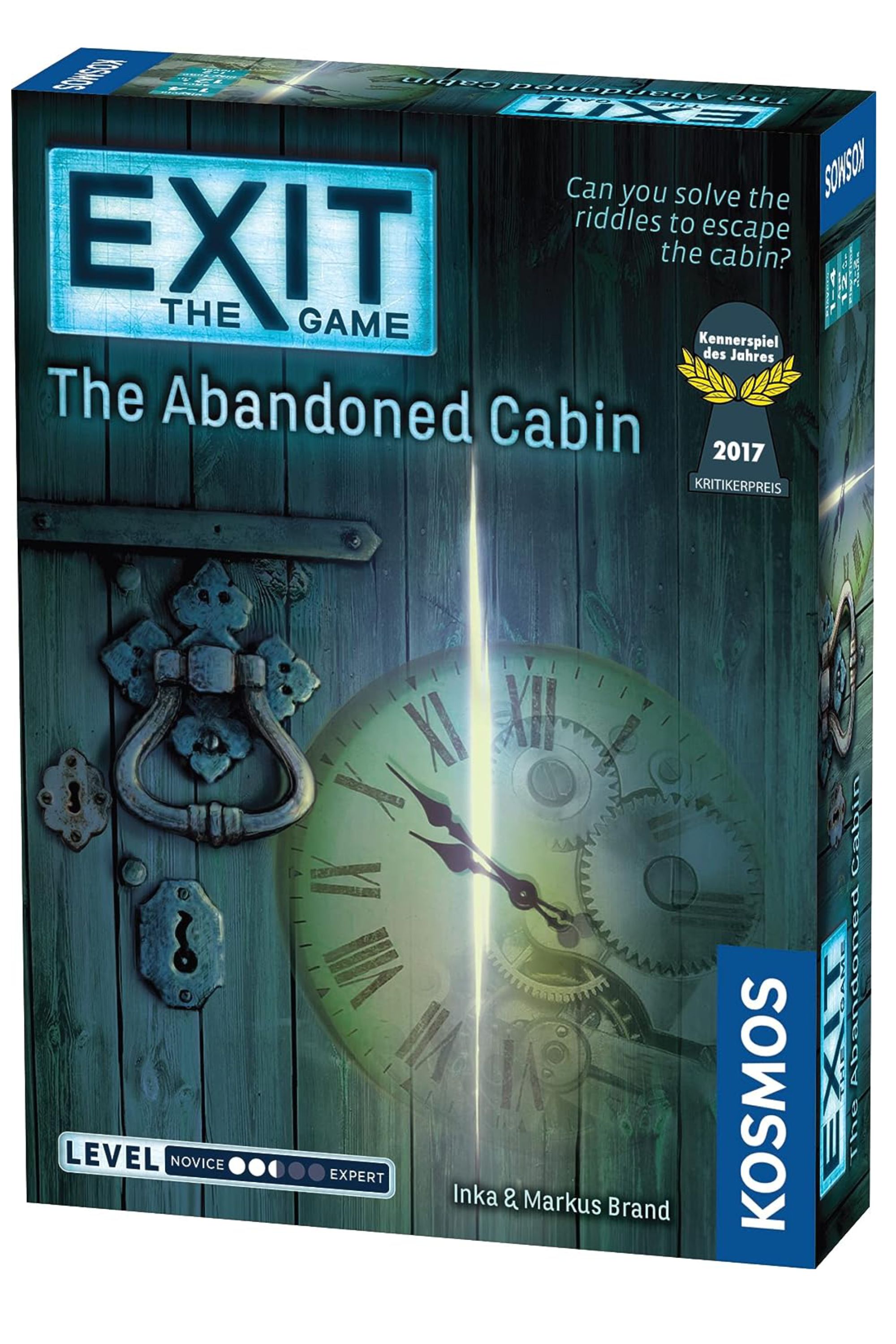 Exit the abandoned cabin game box