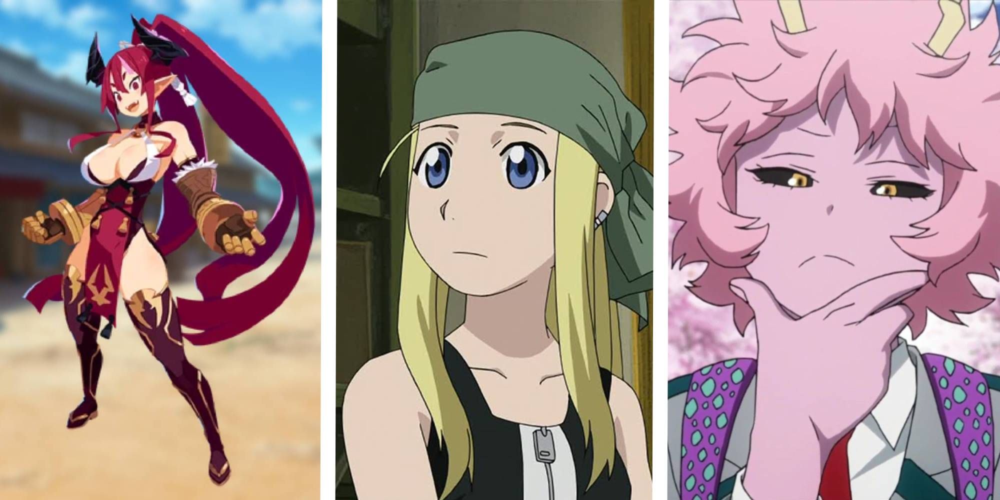 Higan Zesshosai and Caitlan Glass Roles, Winry, and Mina