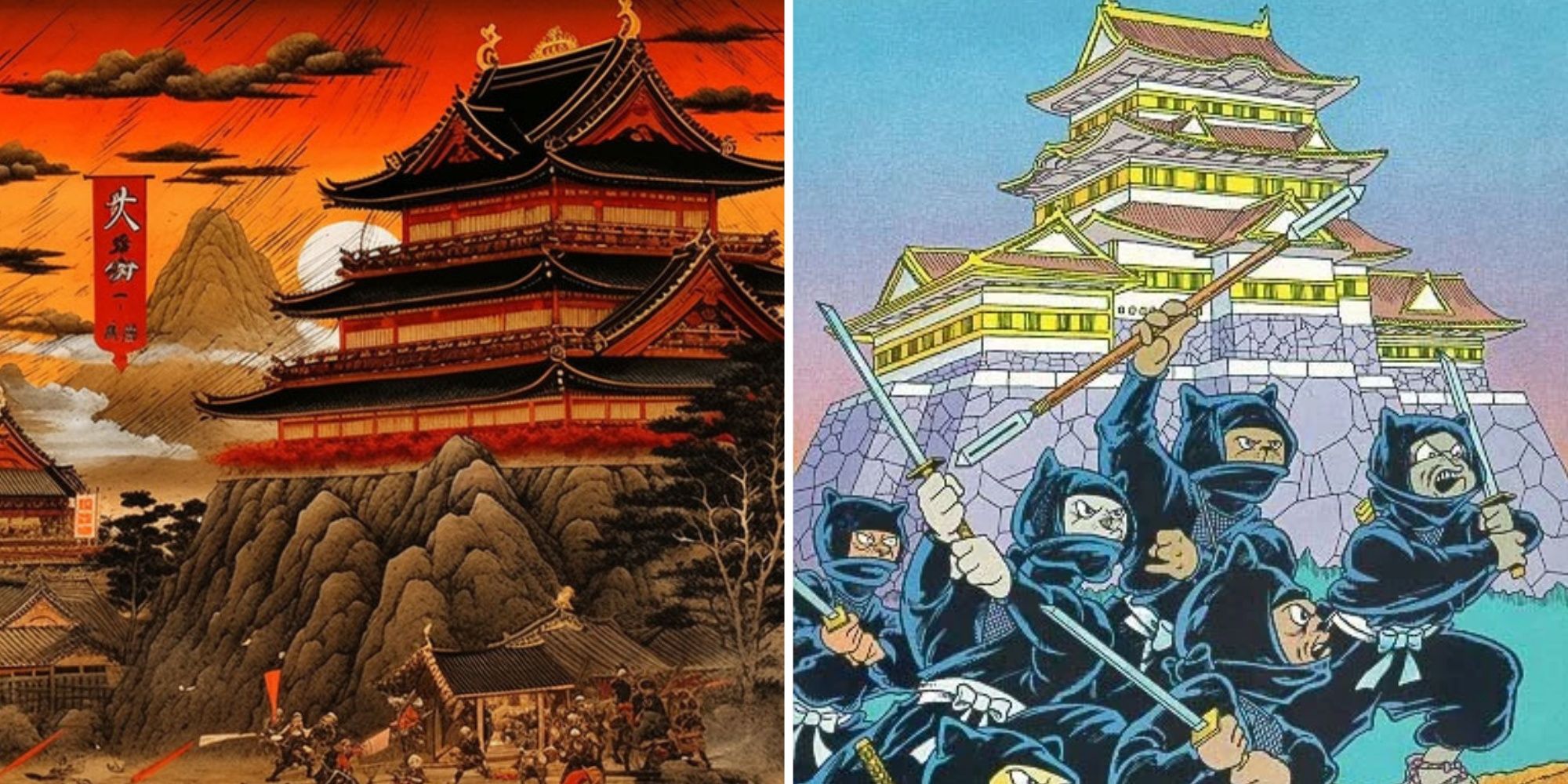 Historical and Usagi Yojimbo's representations of Edo Japan