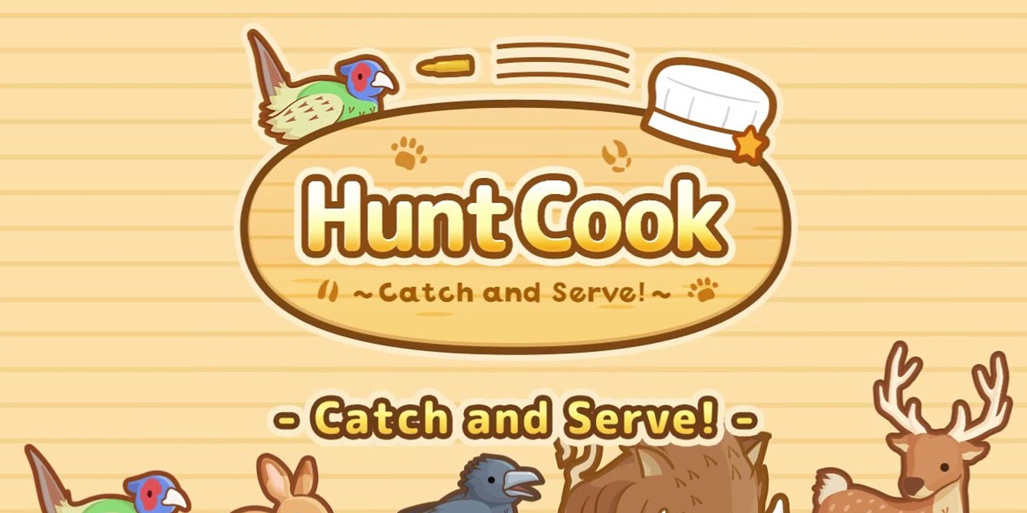 Hunt Cook Title Art Depicting Animals