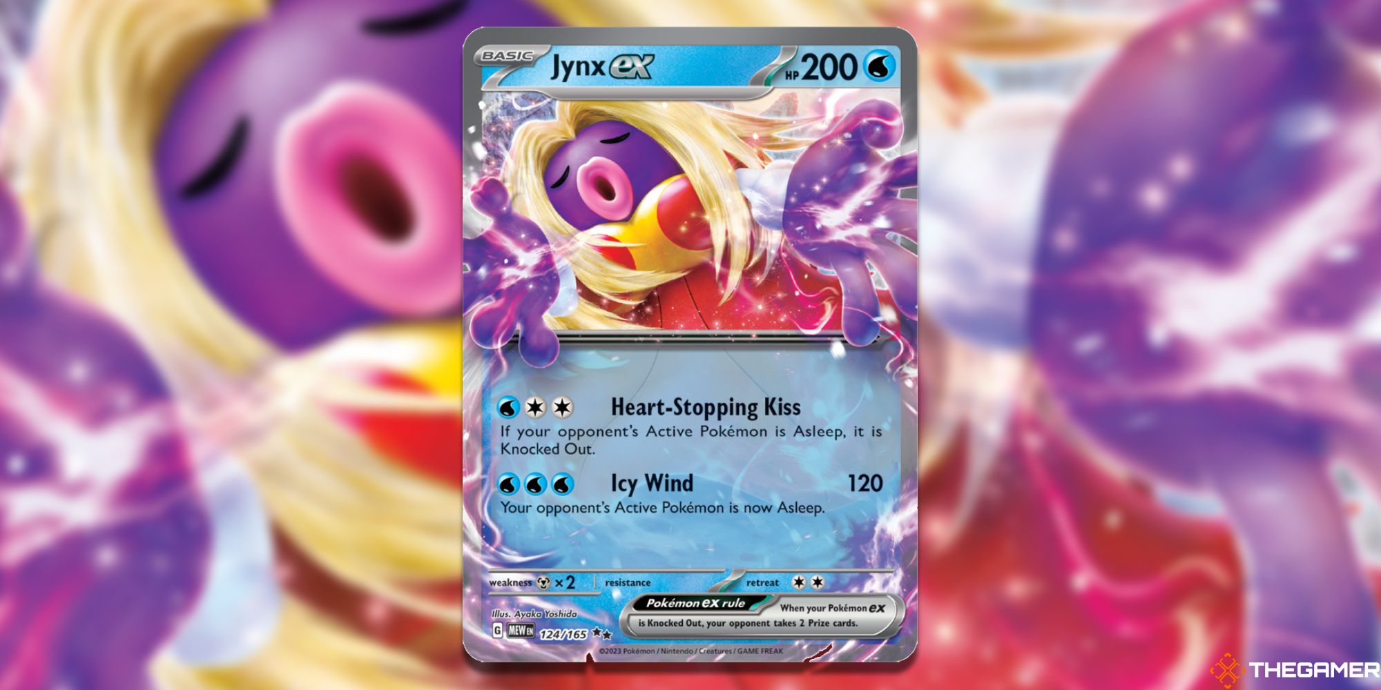 Image of the Jynx ex card in Magic: The Gathering, with art by Ayako Yoshida