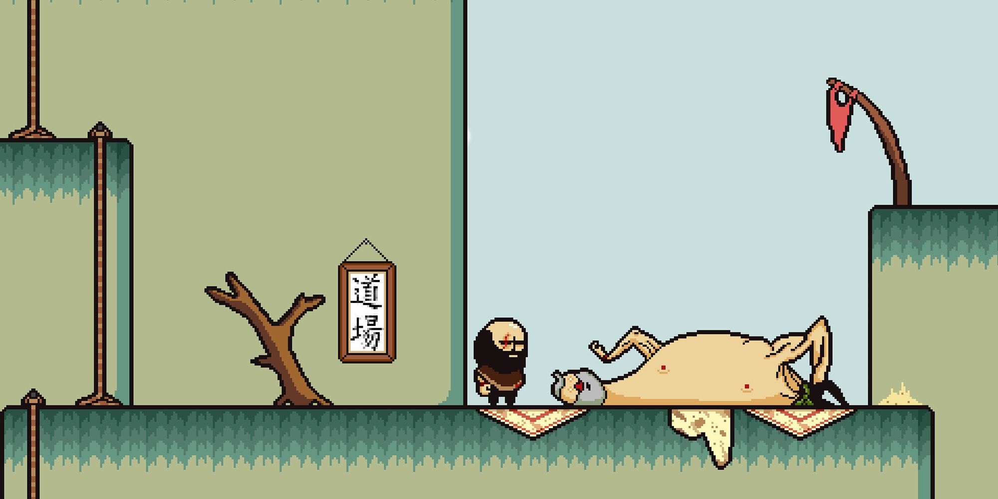 Lisa The Painful Steam Brad Approaches A Joy Mutant
