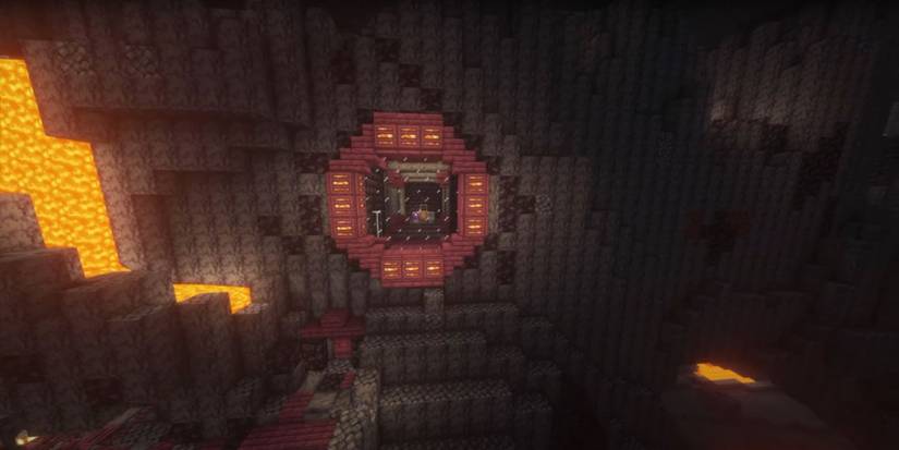 Nether Based Base Design Best Minecraft Nether Base Ideas
