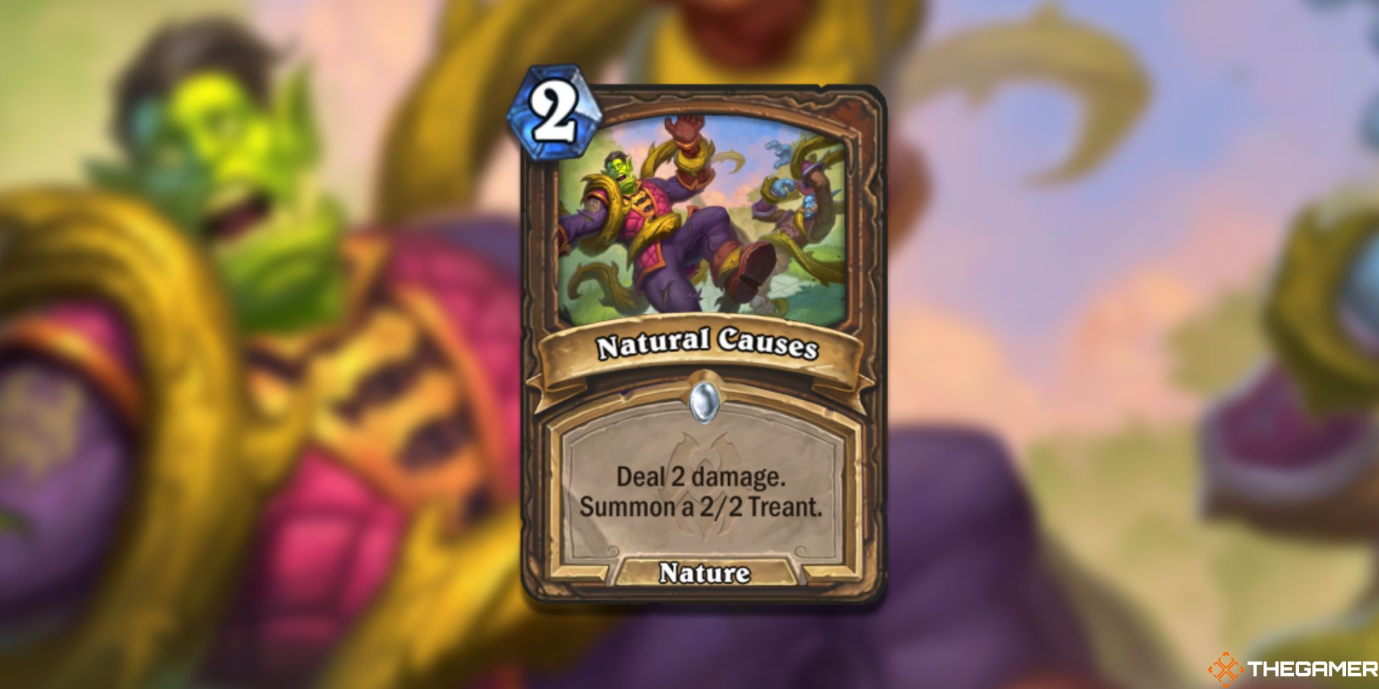 Natural Causes Hearthstone Card